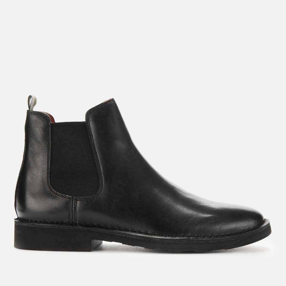 Polo Ralph Lauren Talan Smooth Leather Chelsea Boots in Black for Men ...