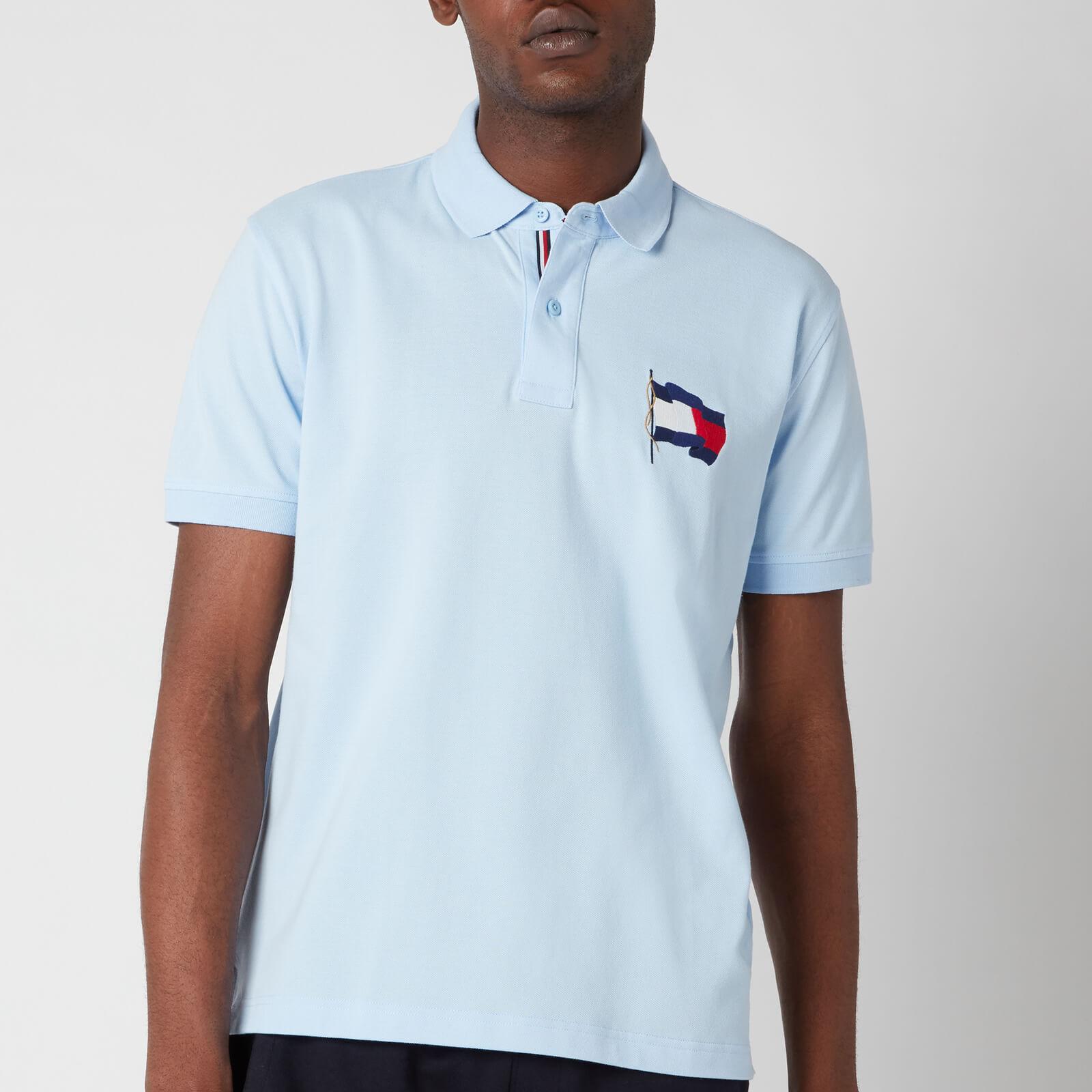 Tommy Hilfiger Cotton 1985 Wavy Flag Regular Fit Polo Shirt in Blue for Men  | Lyst
