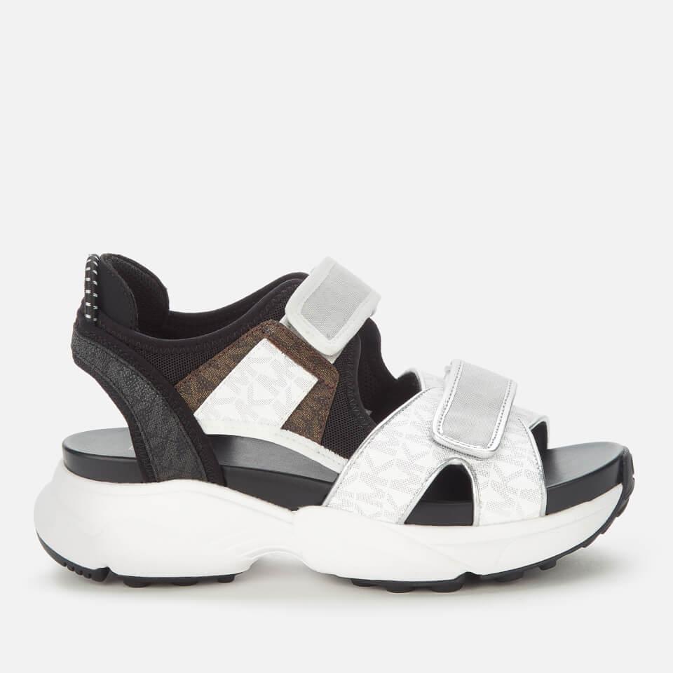 MICHAEL Michael Kors Amelia Woven Leather Sandals | Dillard's in 2021 | Woven leather sandals 