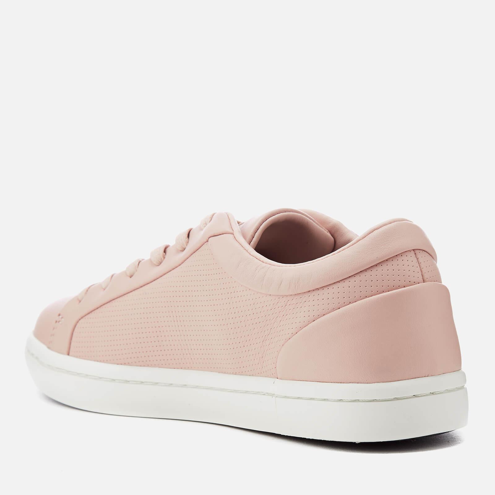 Lacoste Straightset 118 2 Leather Cupsole Trainers in Pink | Lyst Australia