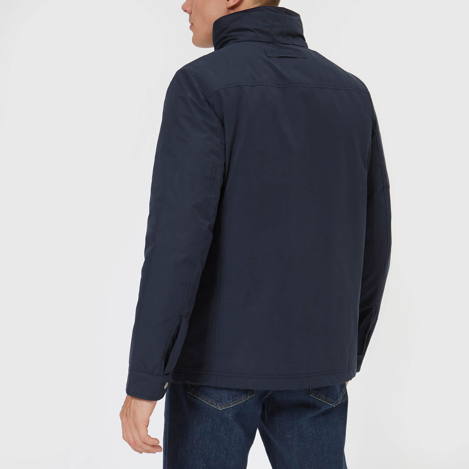 GANT Cotton The Midlength Jacket in Navy (Blue) for Men - Lyst
