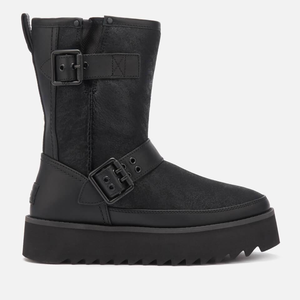 classic rebel biker short boot