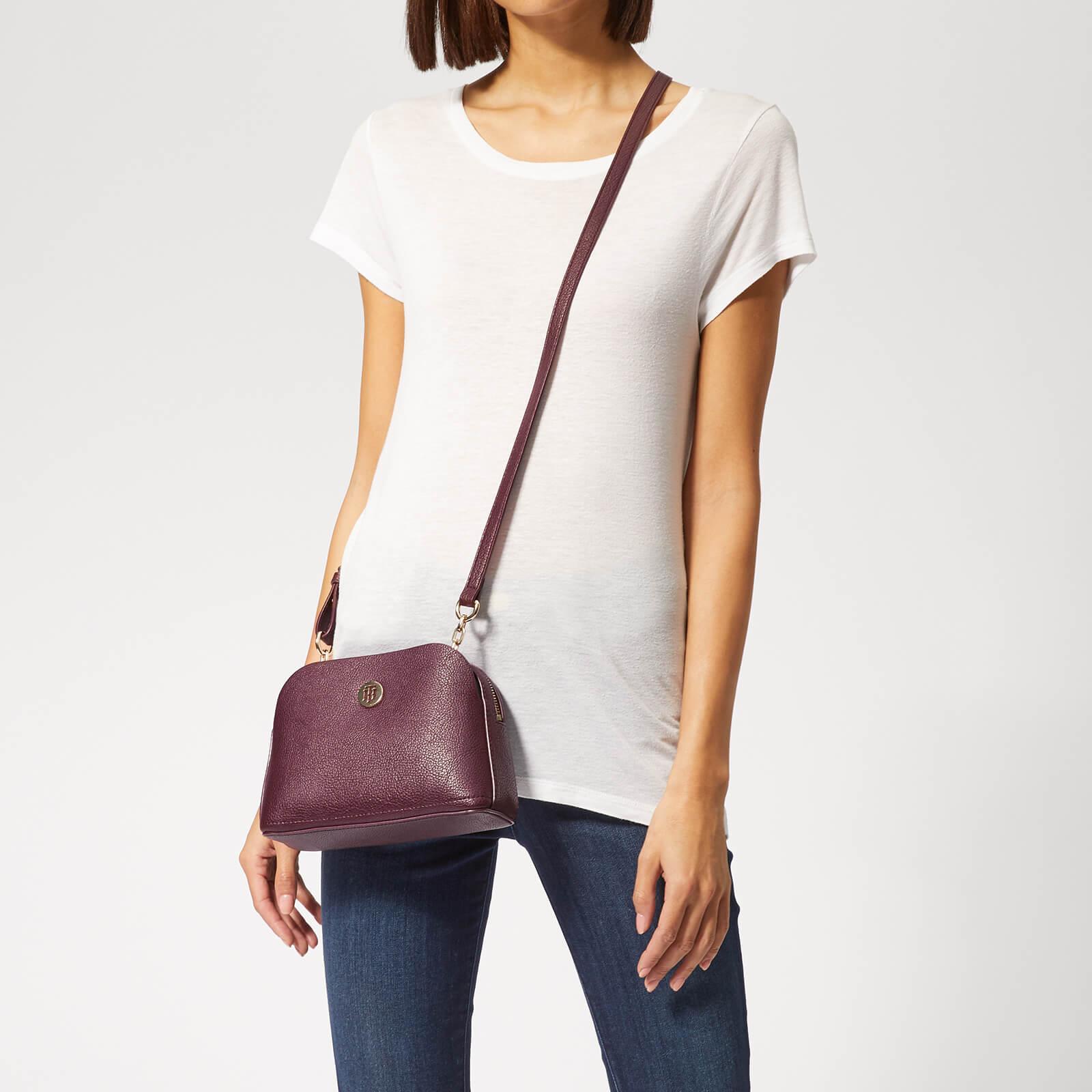 Tommy Hilfiger Core Crossover Bag in Burgundy (Purple) | Lyst Canada