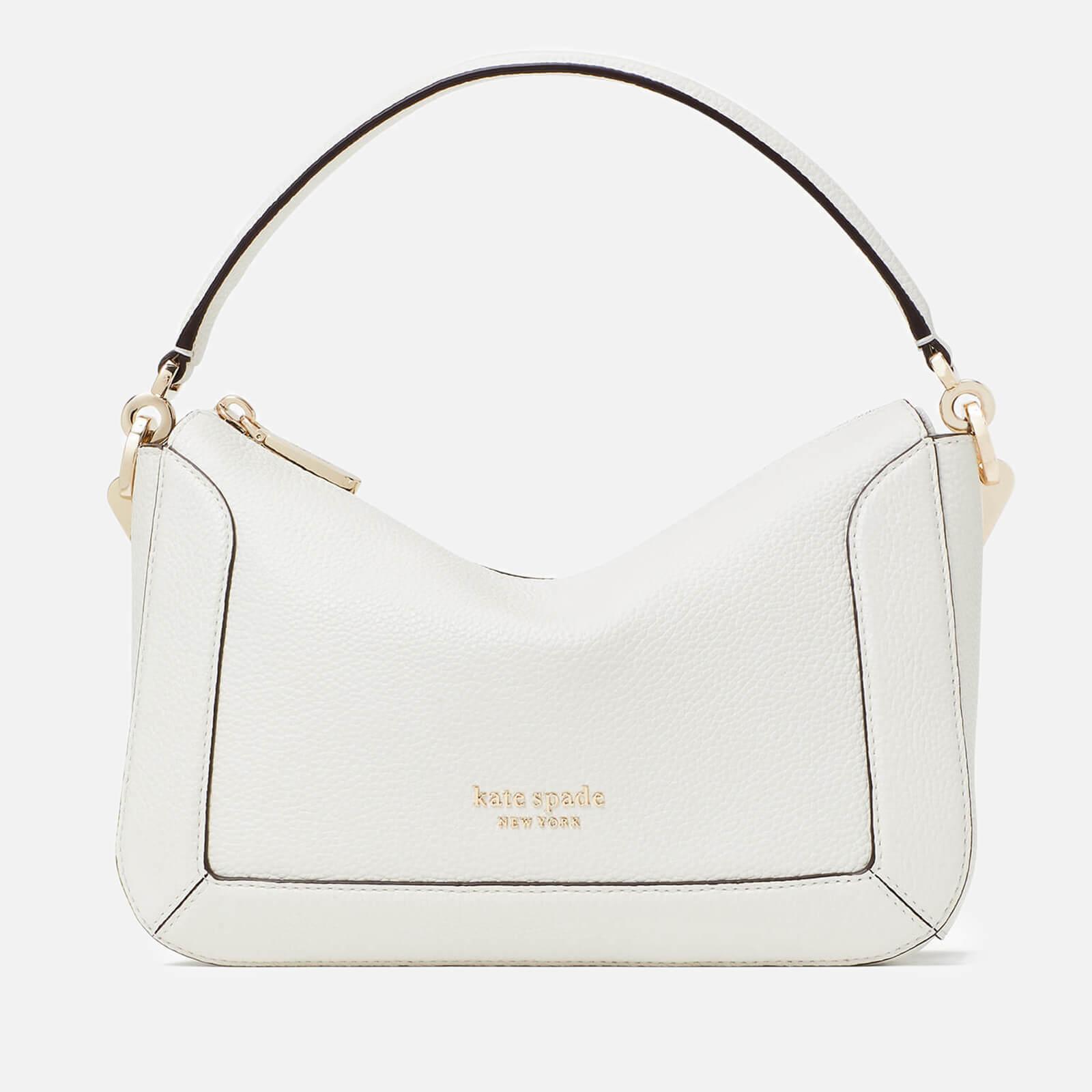 White crossbody purse top