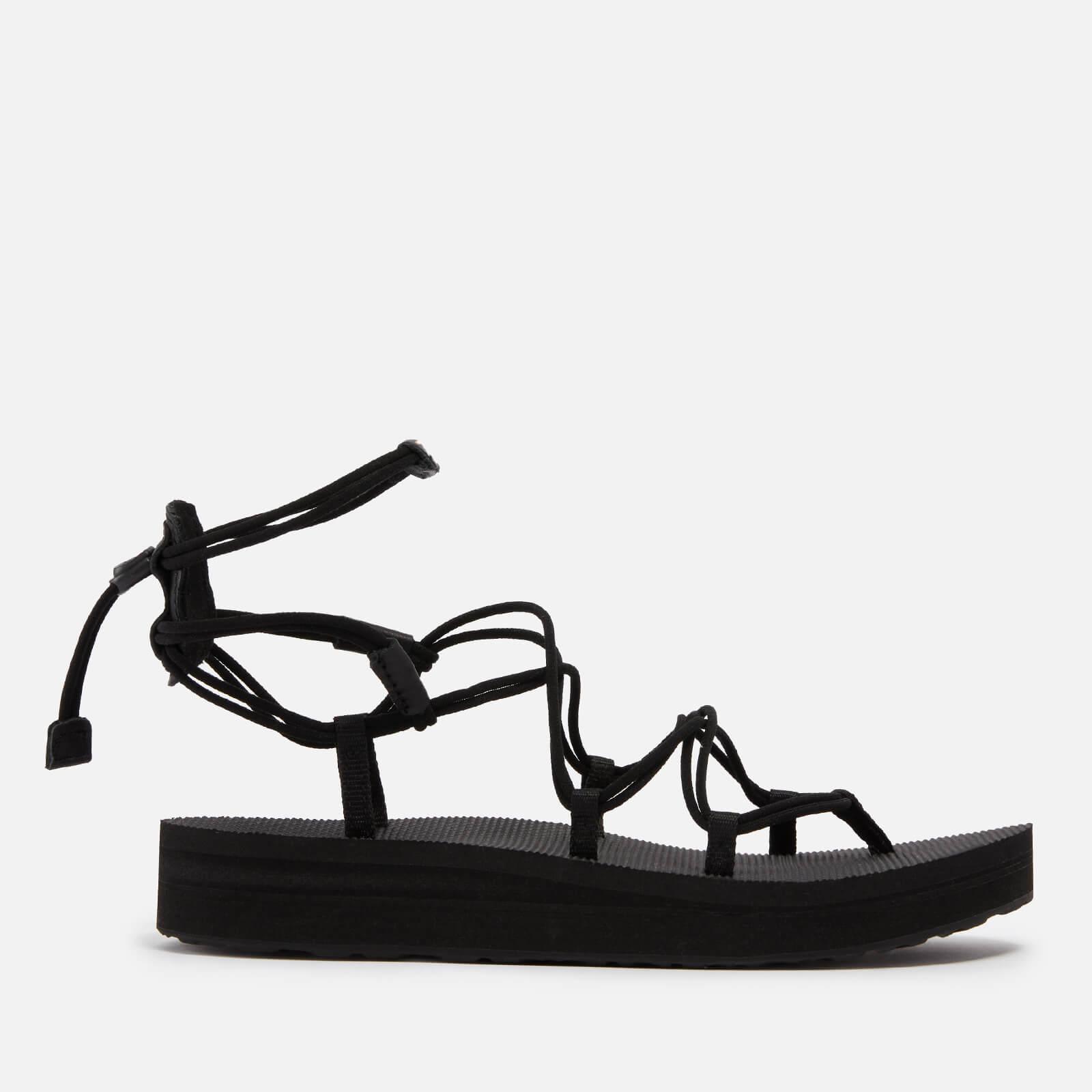 Teva Midform Infinity Eva Strappy Sandals in Black Lyst