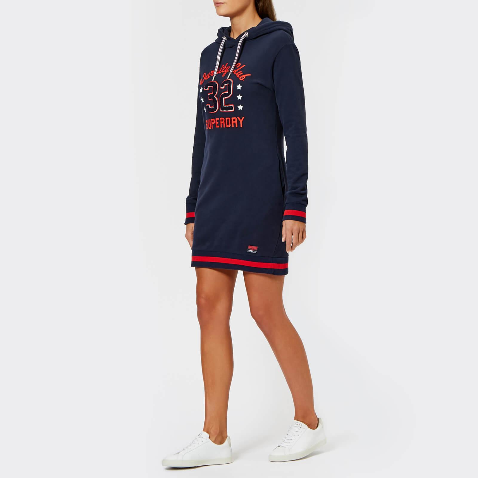 superdry tokyo hooded sweat dress