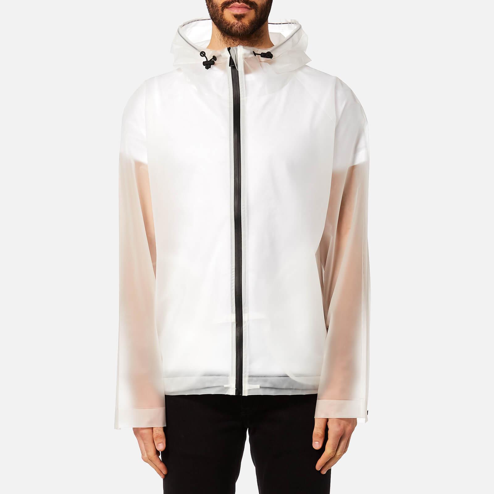 white windcheater jacket