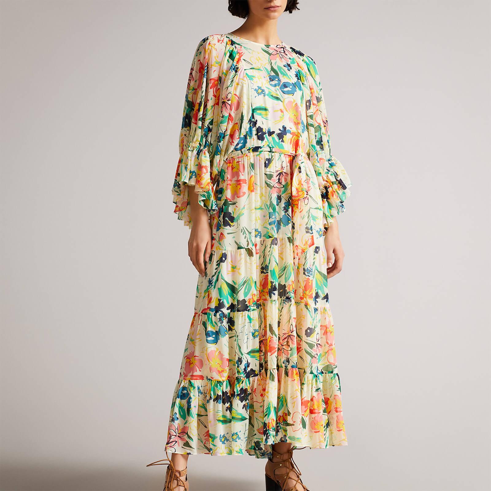 Ted baker Chiffon Dress allover print casual look Fashion Dresses Chiffon Dresses 