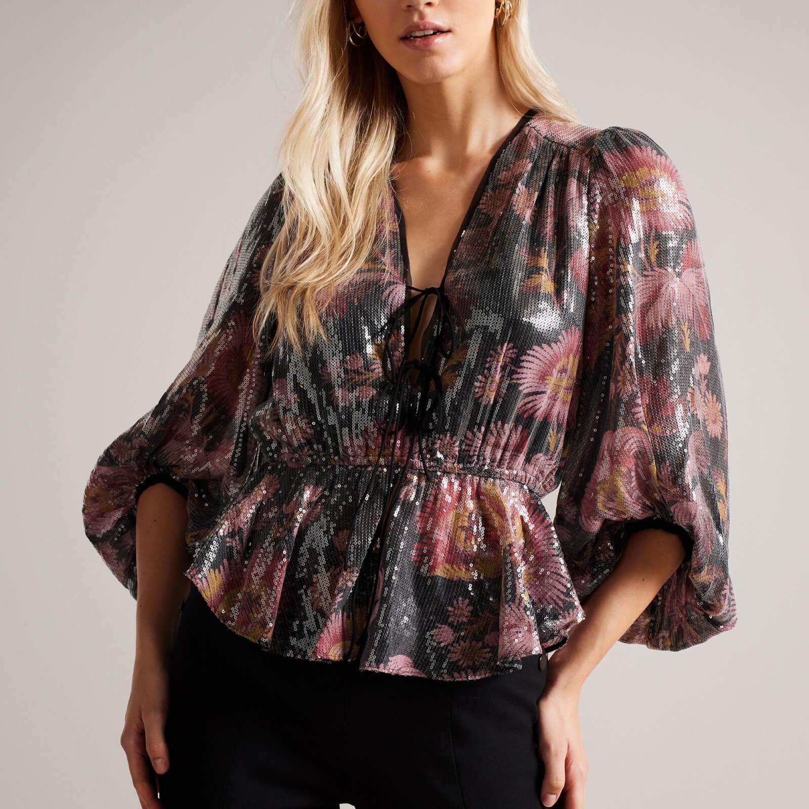 ted baker sequin top