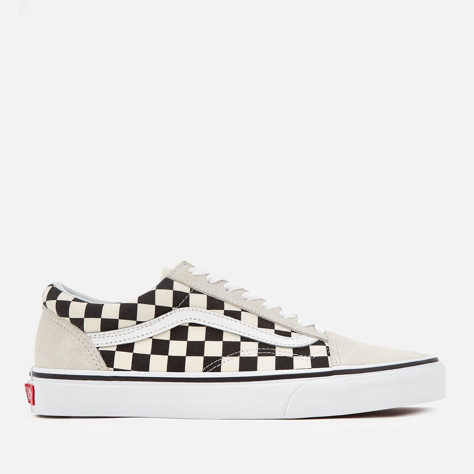 vans old skool checkerboard trainers