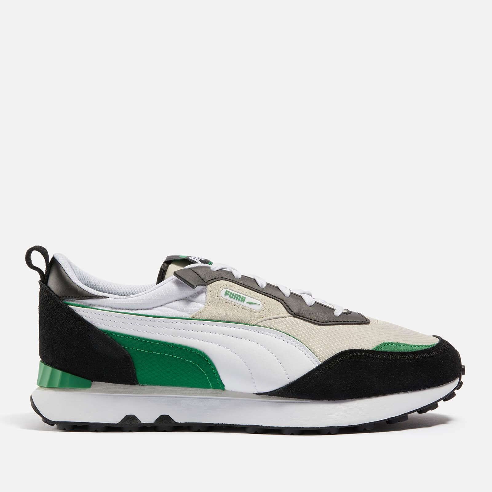 PUMA Rider Fv "future Vintage" Nylon Suede Trainers in White for Men | Lyst