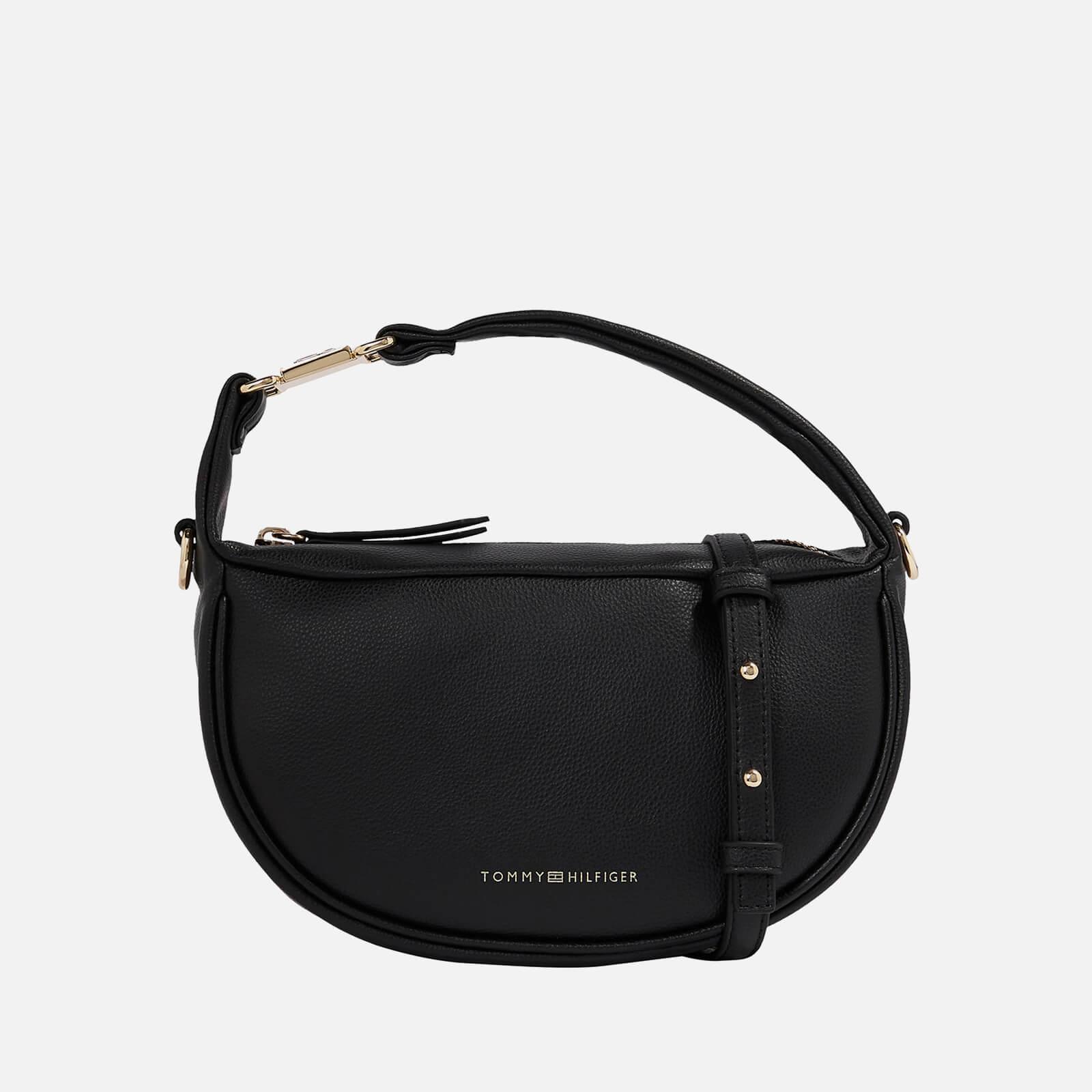 Tommy Hilfiger Contemporary Faux Leather Crossbody Bag in Black | Lyst