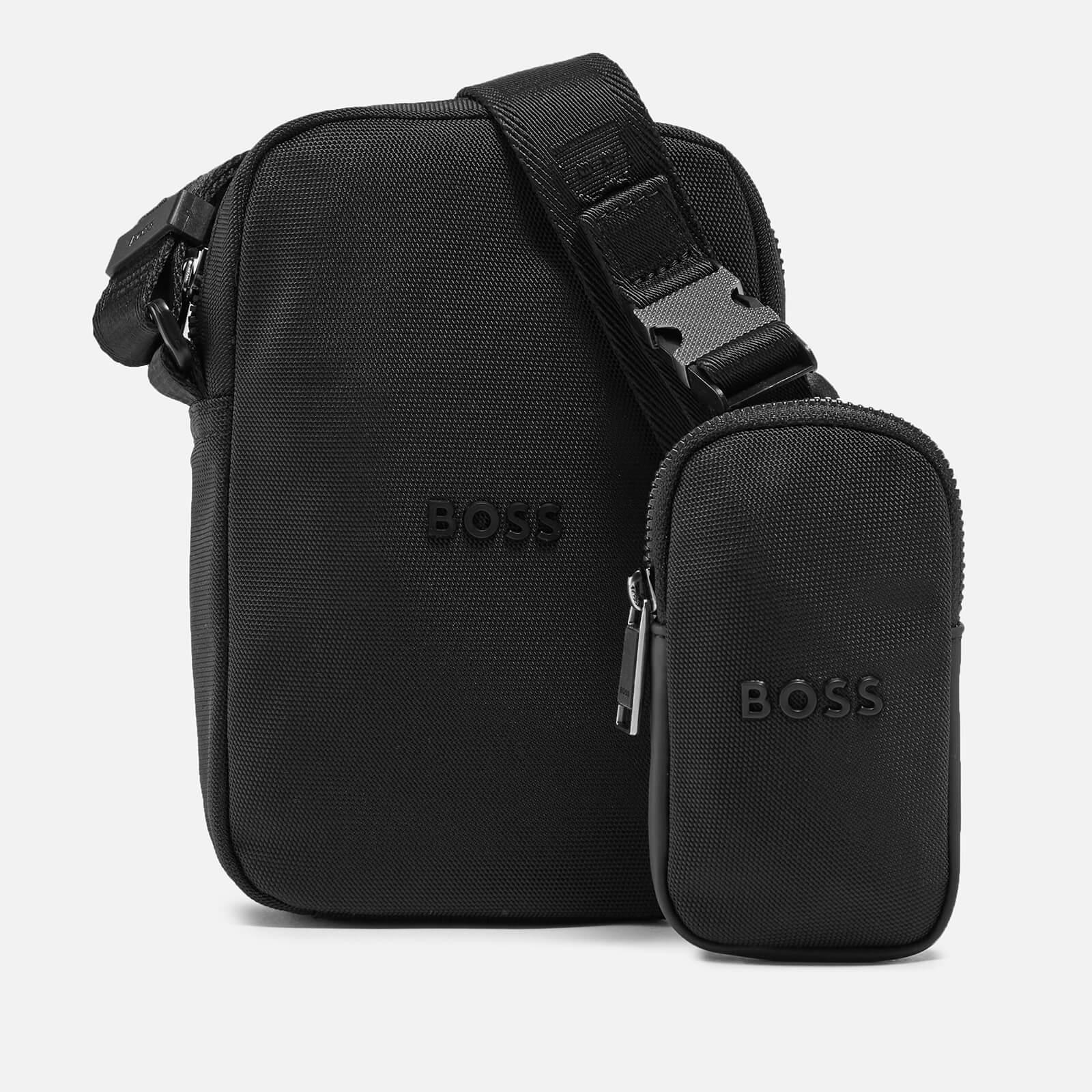 BOSS by HUGO BOSS Catch L Recycled Nylon Crossbody Bag in Black for Men |  Lyst
