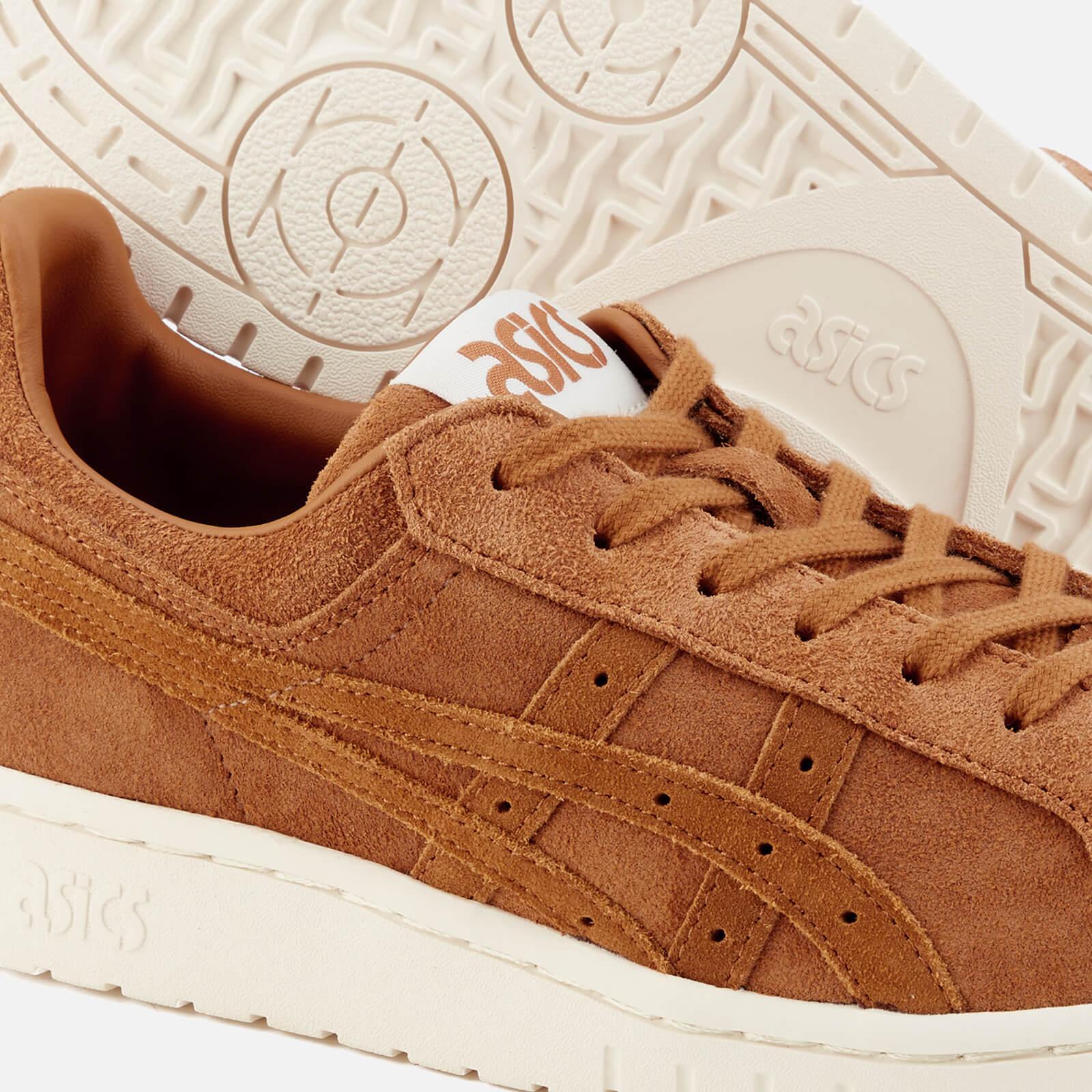 Asics Gel-ptg Suede Court Trainers in Brown for Men | Lyst