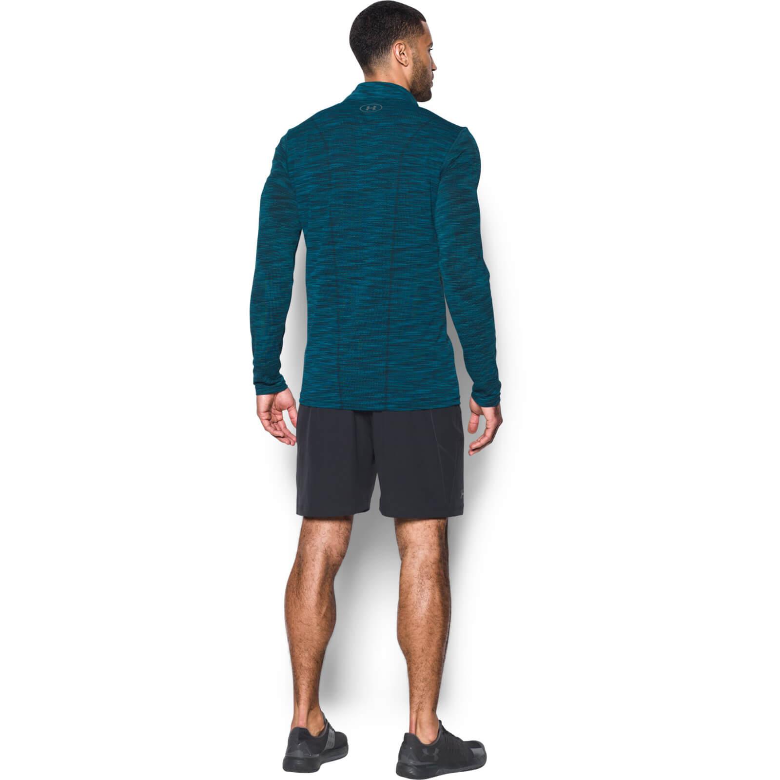 under armour threadborne seamless quarter zip top mens