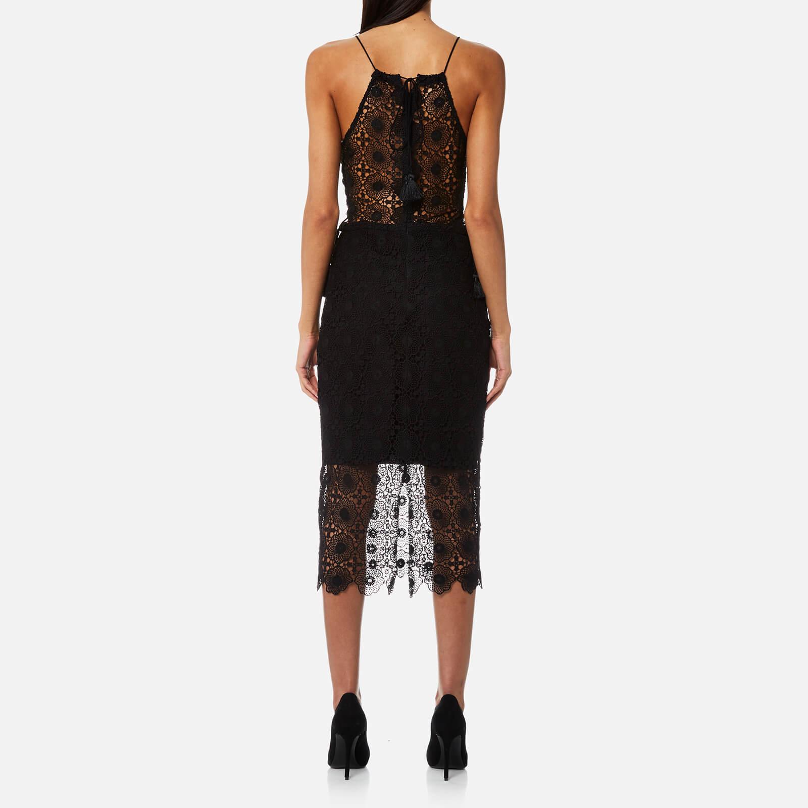 Bec & Bridge Lace Daisy Chain Midi Dress in Black Lyst