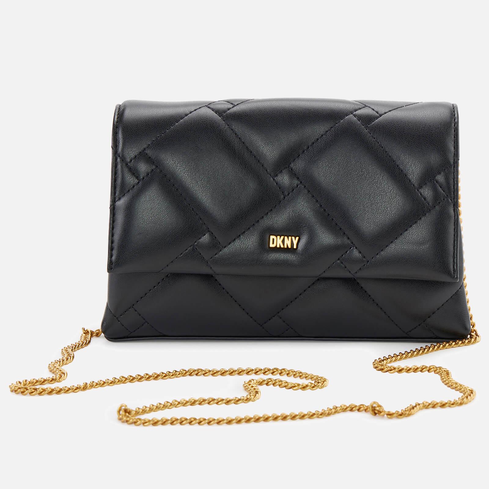 DKNY Willow Quilted Leather Bag in Black Lyst