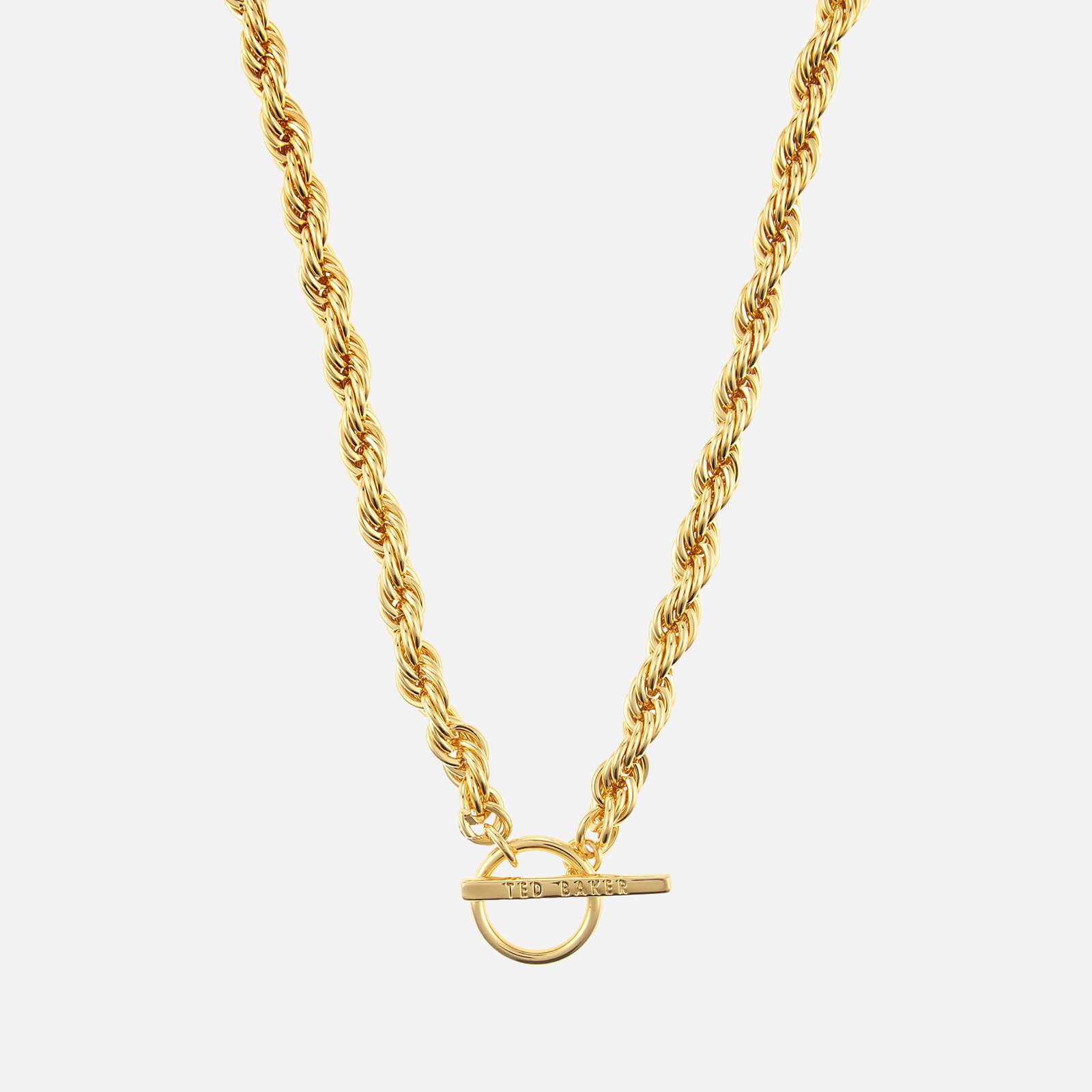 Ted Baker Lydiaa Rope Chain Gold-tone Necklace in Metallic | Lyst UK