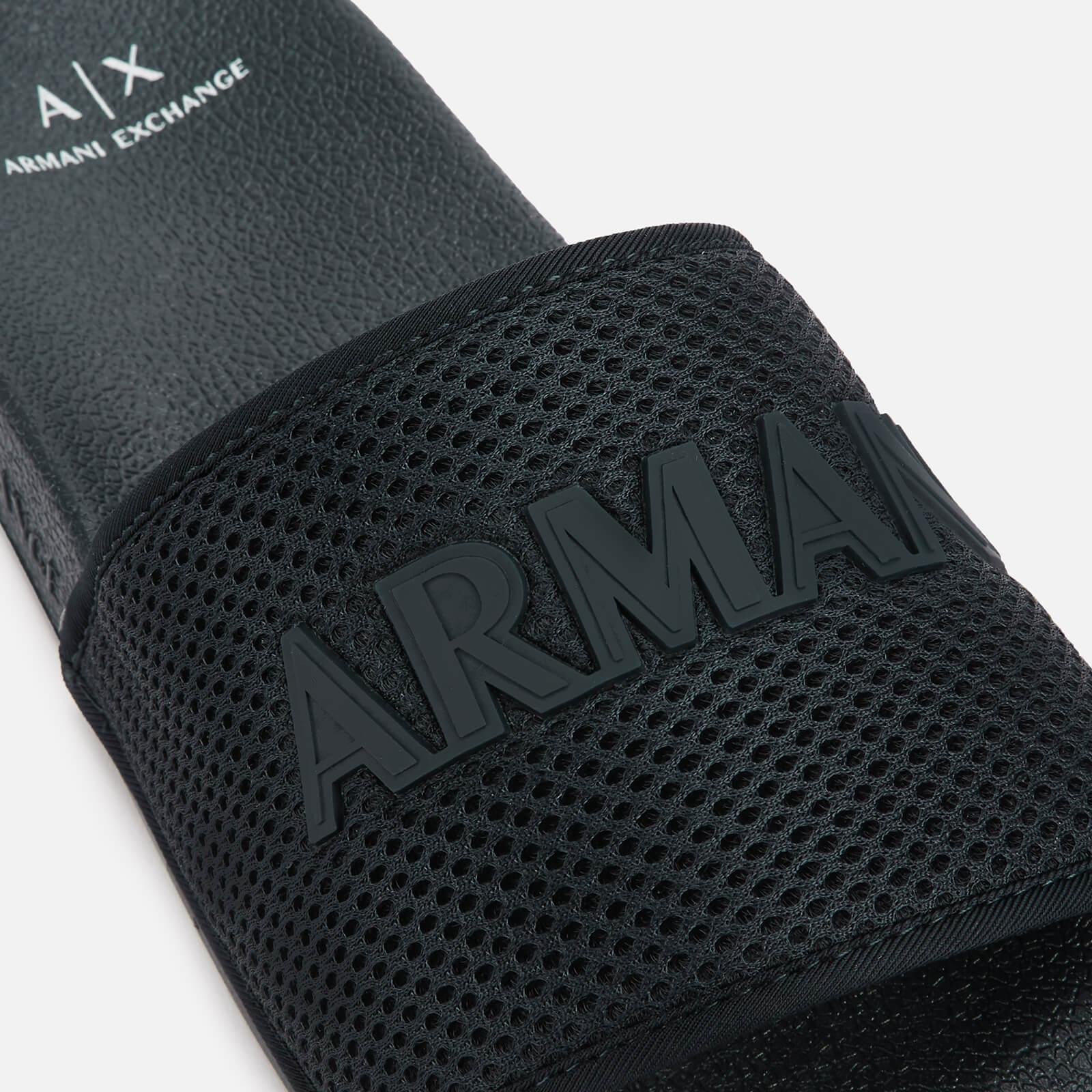 armani exchange slides mens