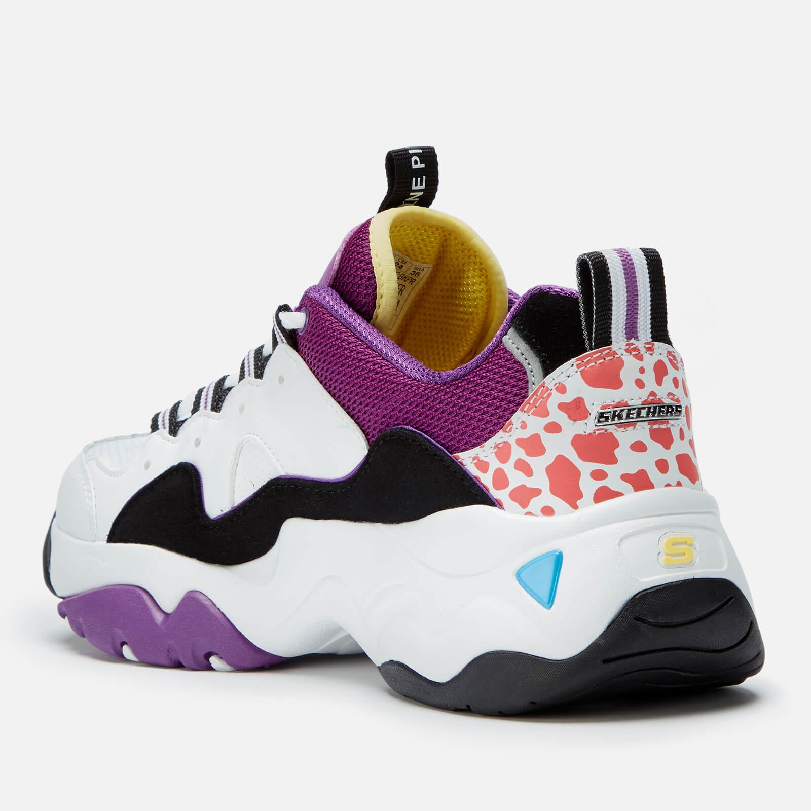 skechers purple trainers