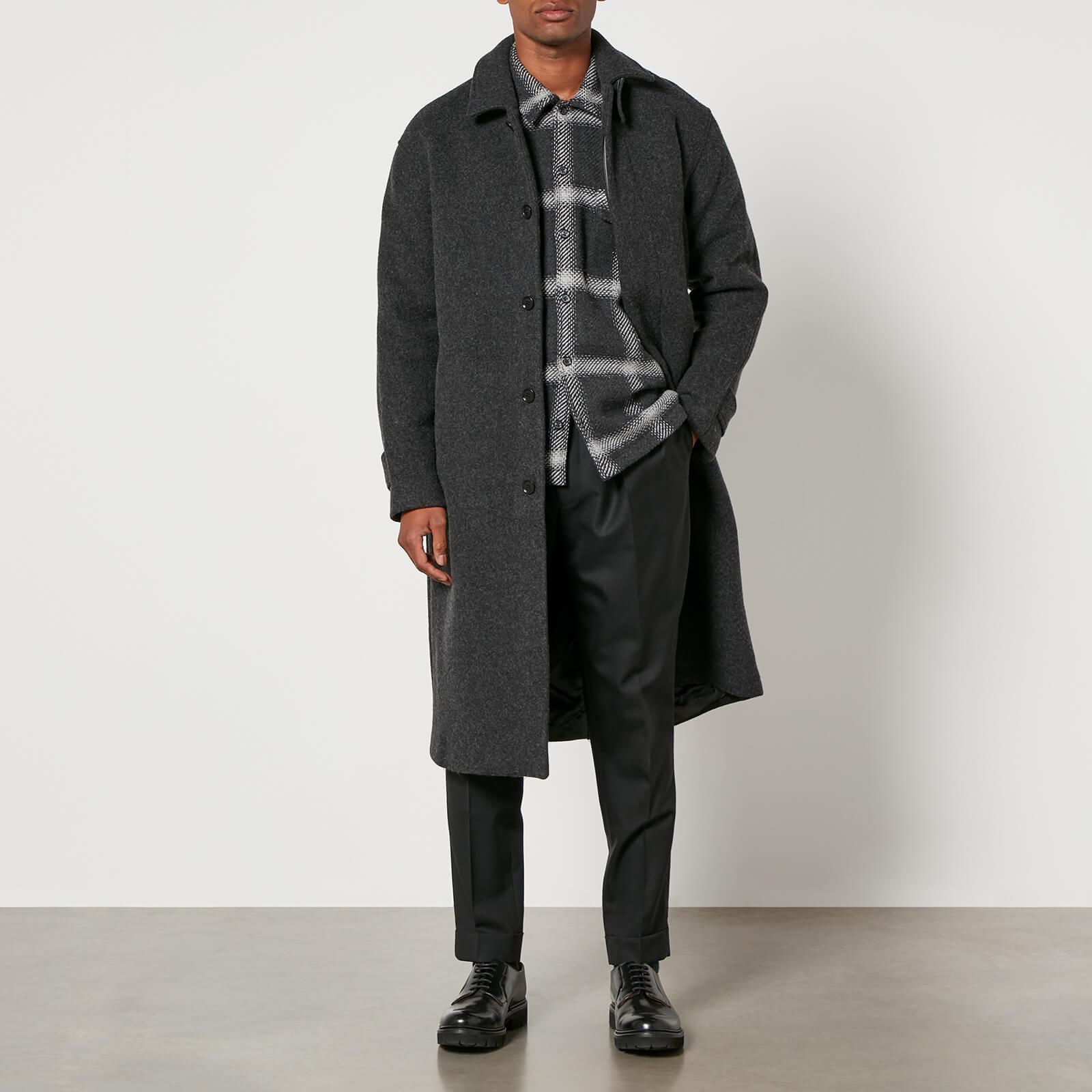 Felt coat mens sale