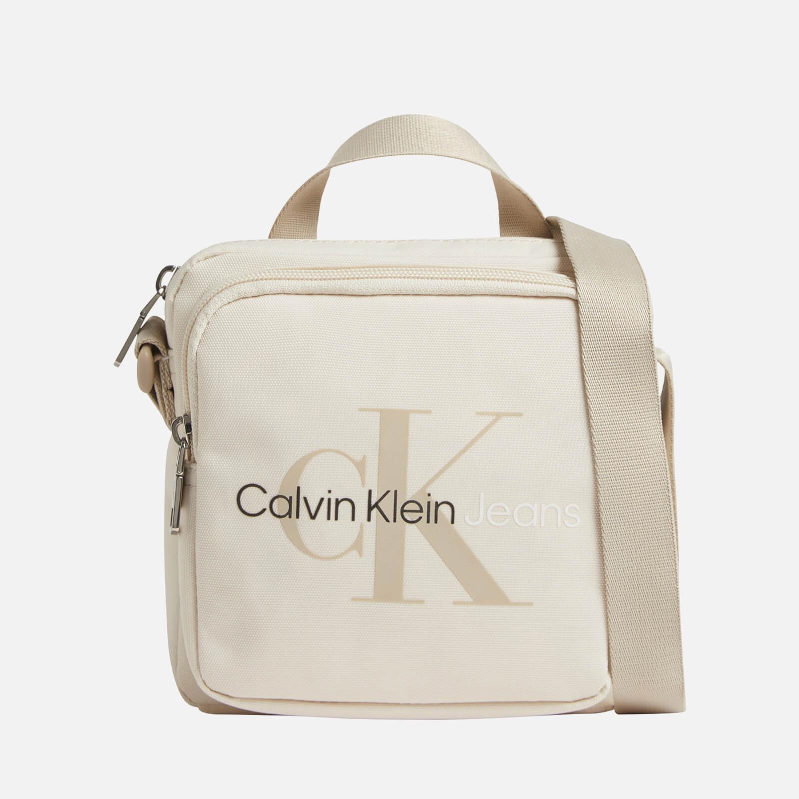 Calvin Klein Sport Essentials Canvas Camera Bag in Natural for Men