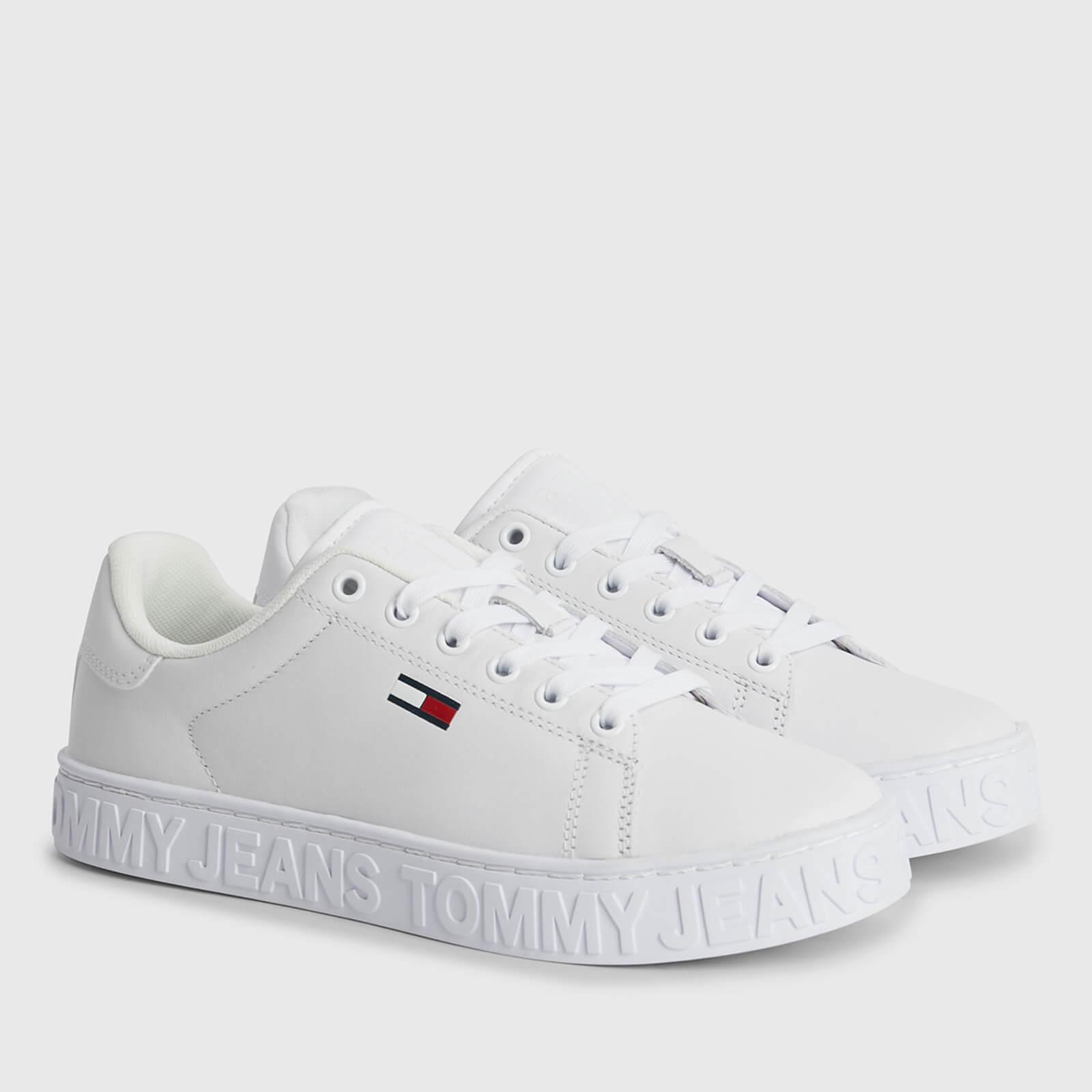 tommy hilfiger womens trainers white