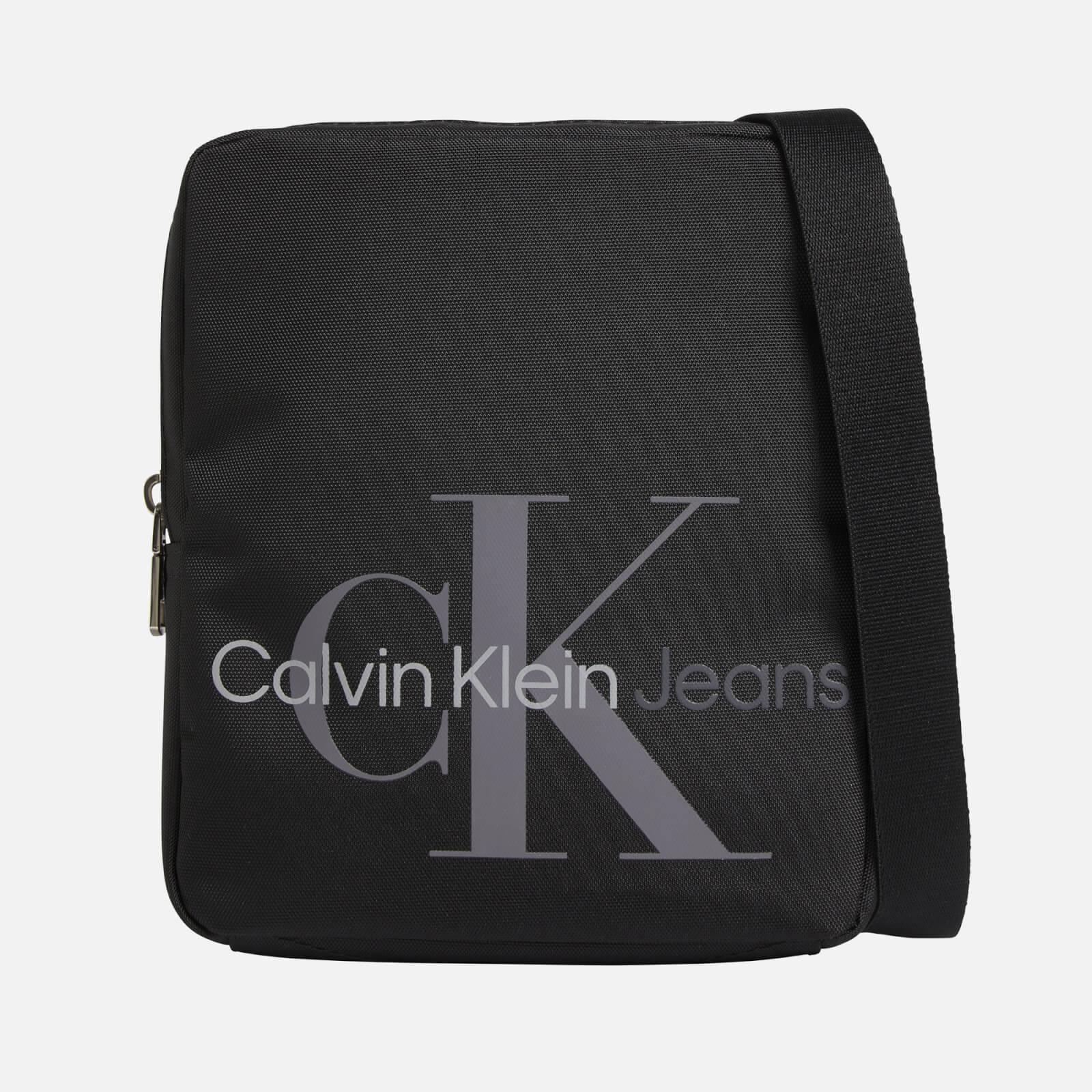 Calvin Klein Sport Essentials Canvas Shoulder Bag in Black for Men | Lyst