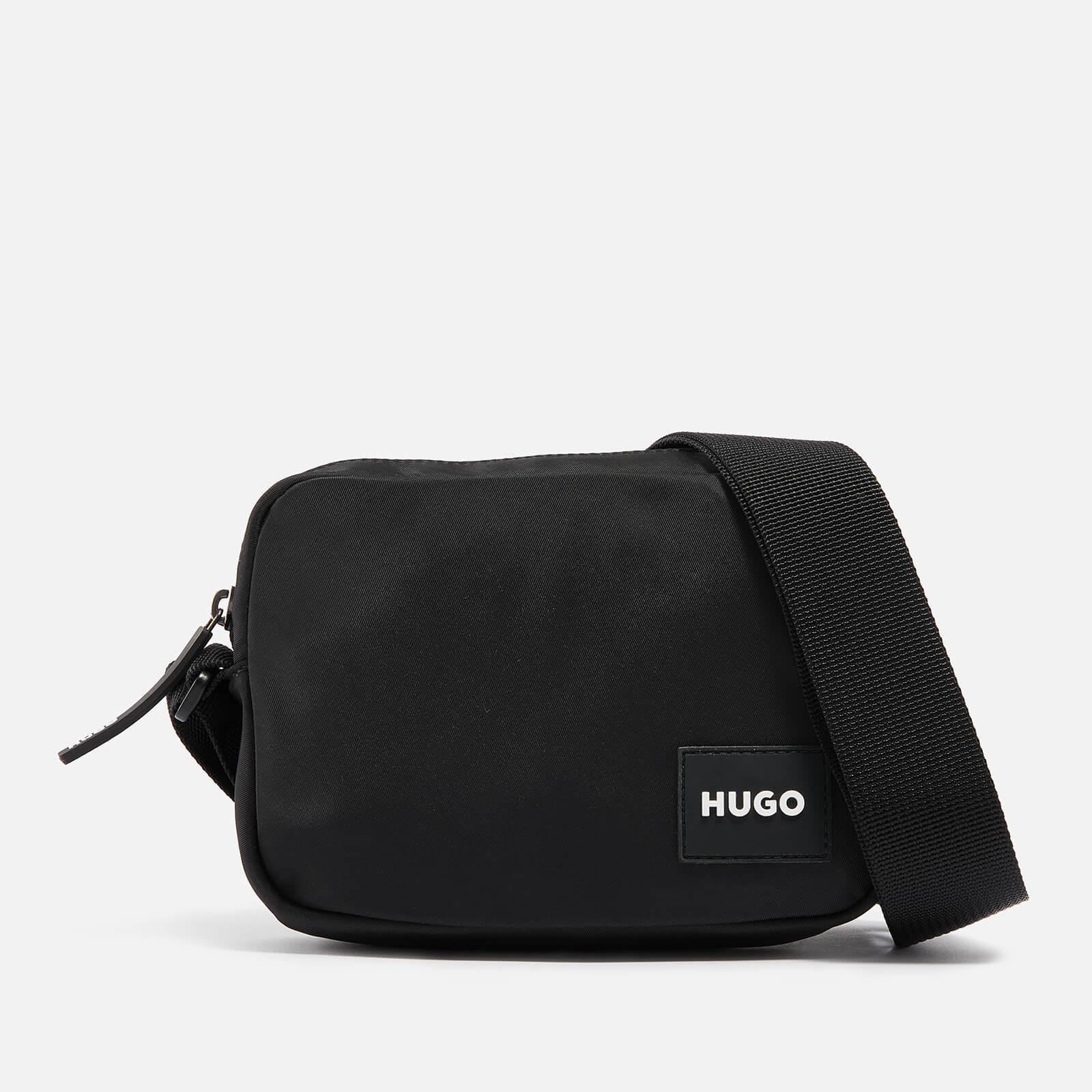 HUGO Ethon Logo-patched Shell Cross Body Bag in Black for Men | Lyst
