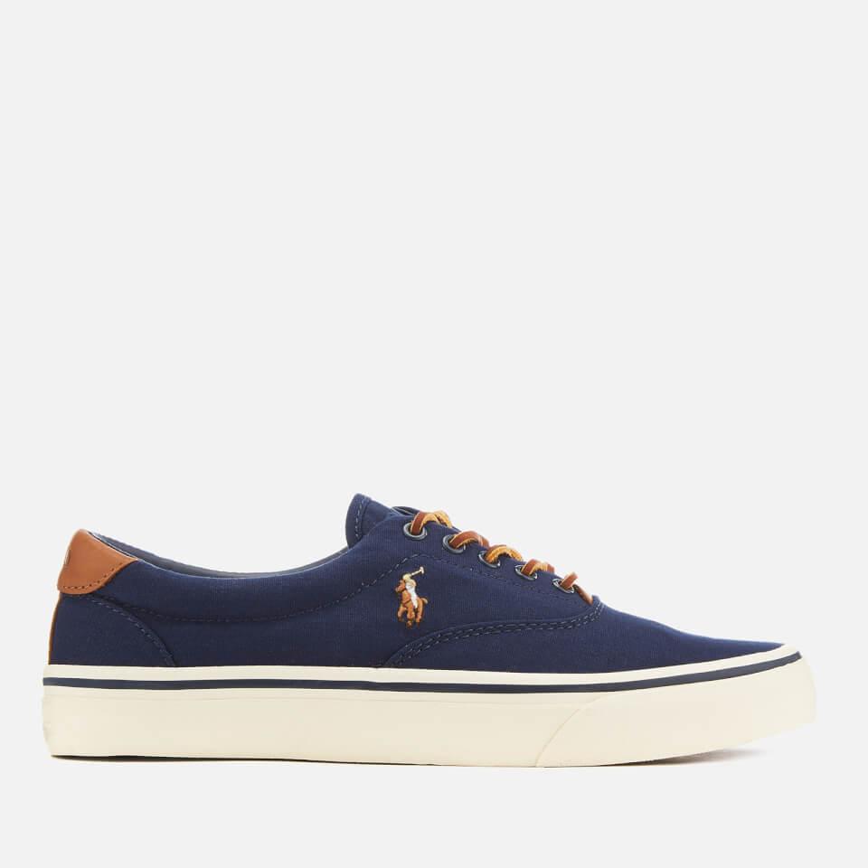 ralph lauren thorton canvas trainers