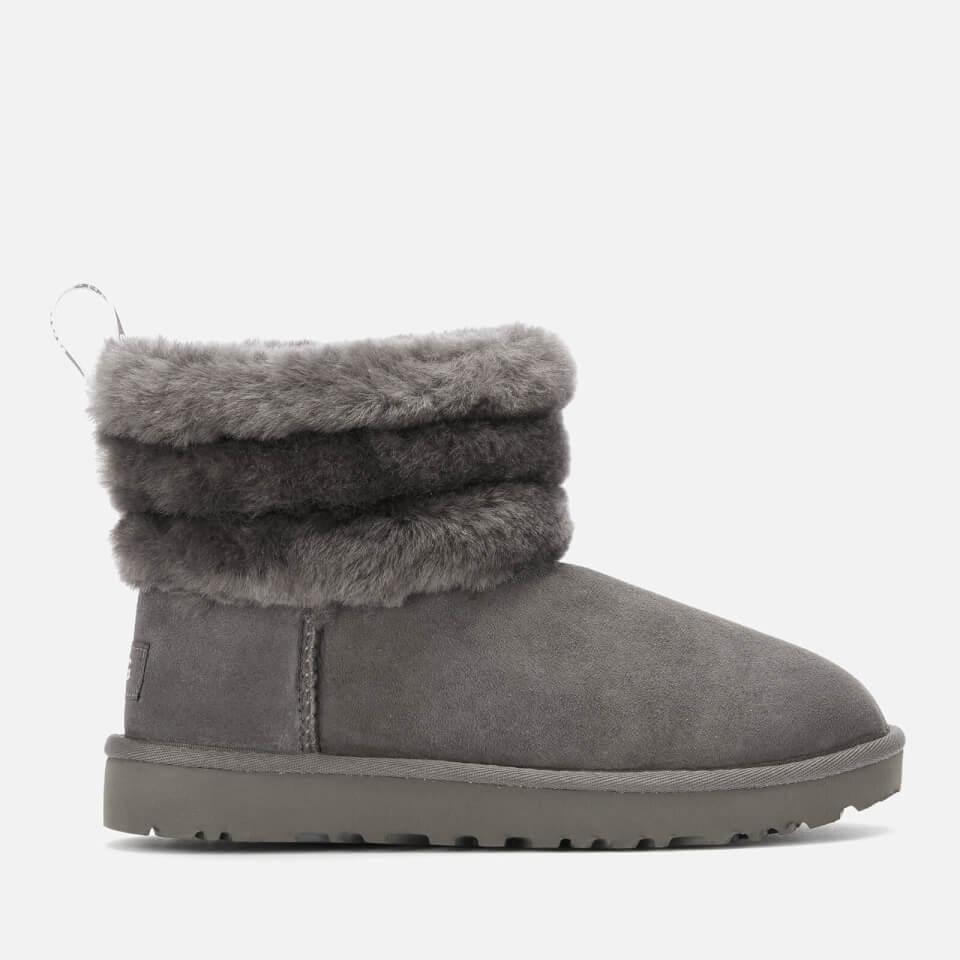 ugg fluff grey