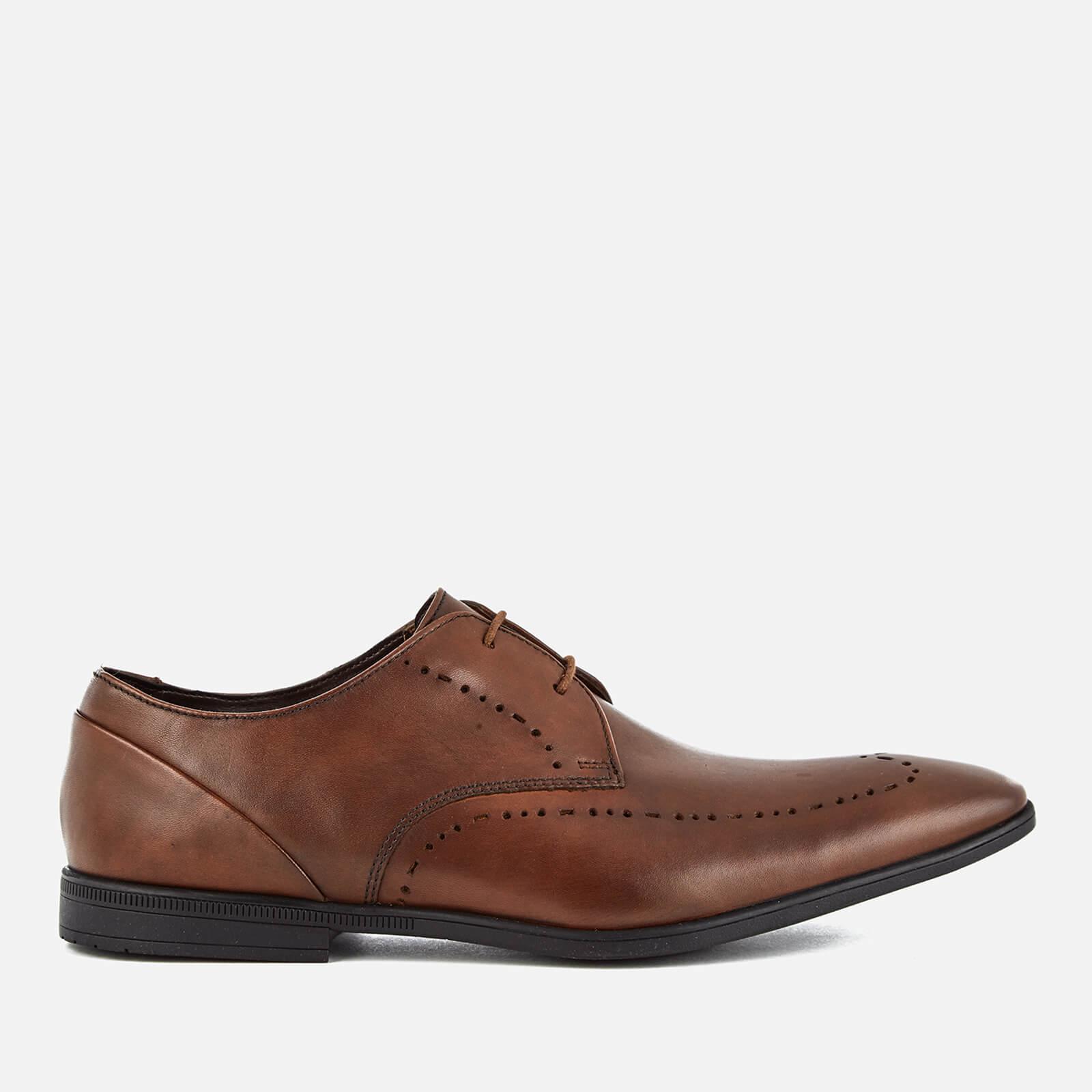 Clarks Bampton Limit Leather Derby Shoes in Brown for Men Clarks Bampton Limit Leather Derby Shoes in Brown for Men