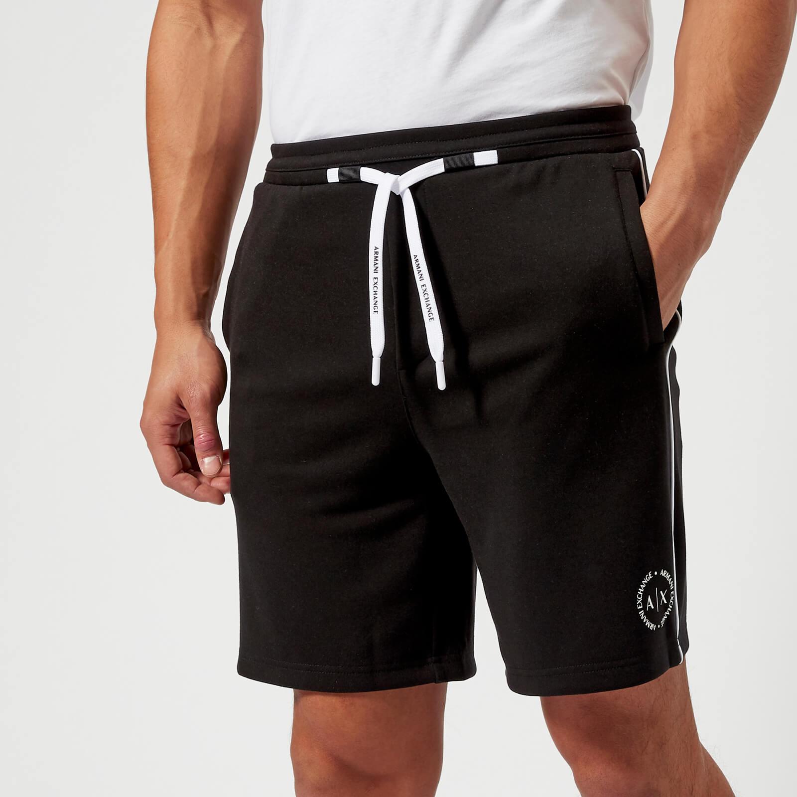 armani fleece shorts