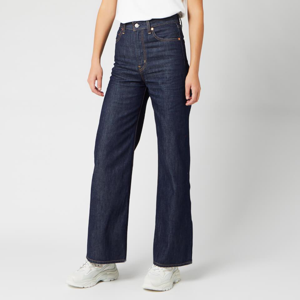 Levi's Ribcage Wide Leg Jeans in Blue | Lyst Canada