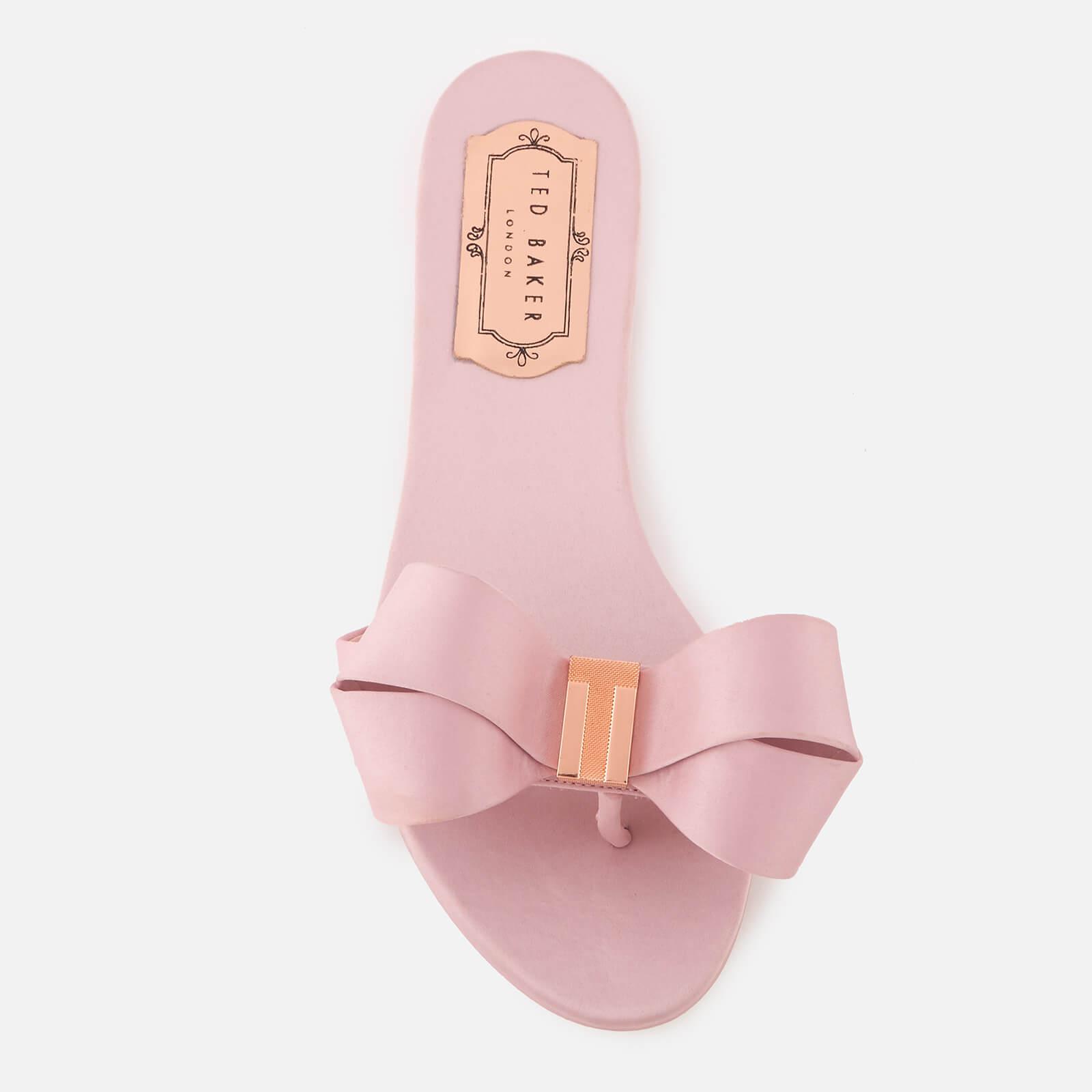 Ted Baker Bow Detail Jelly Flip Flops In Black Lyst UK | benoze.co.uk