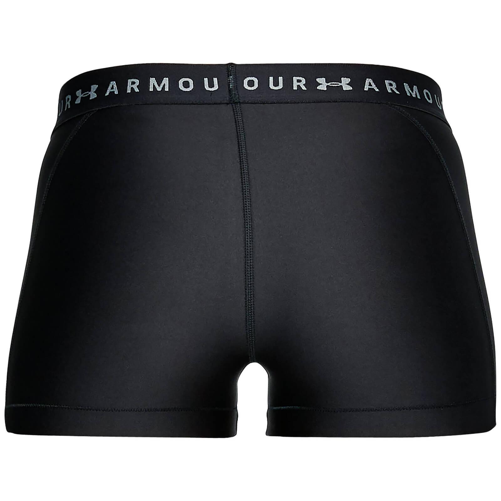 all black under armour shorts
