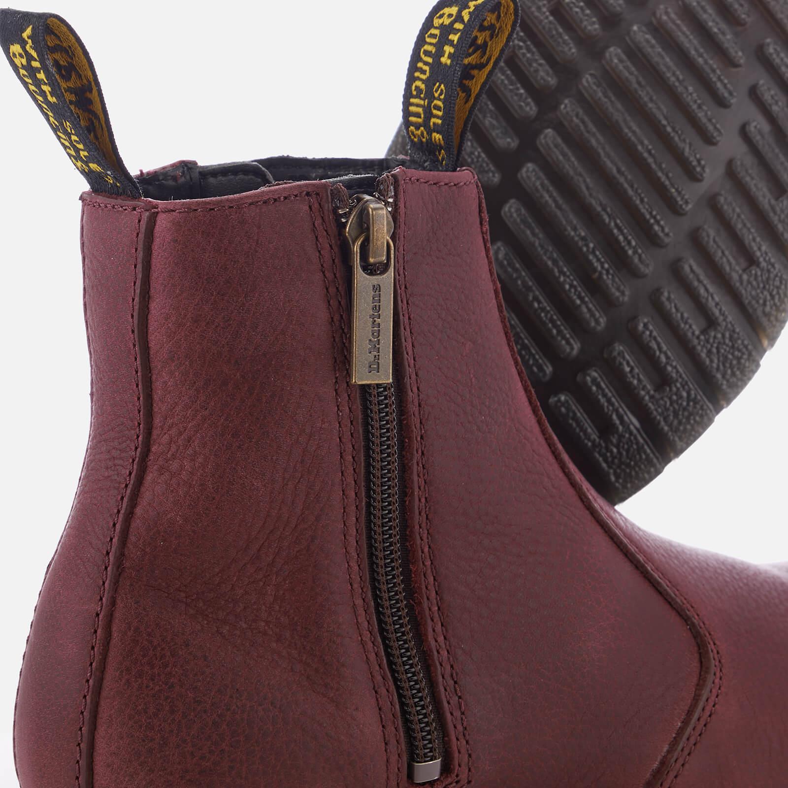 dr martens zip chelsea boots
