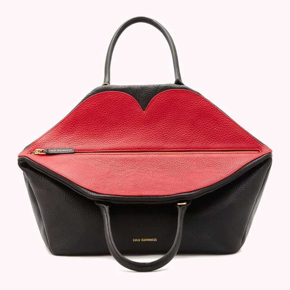 Handbag Lulu Guinness Black in Cotton - 36348520
