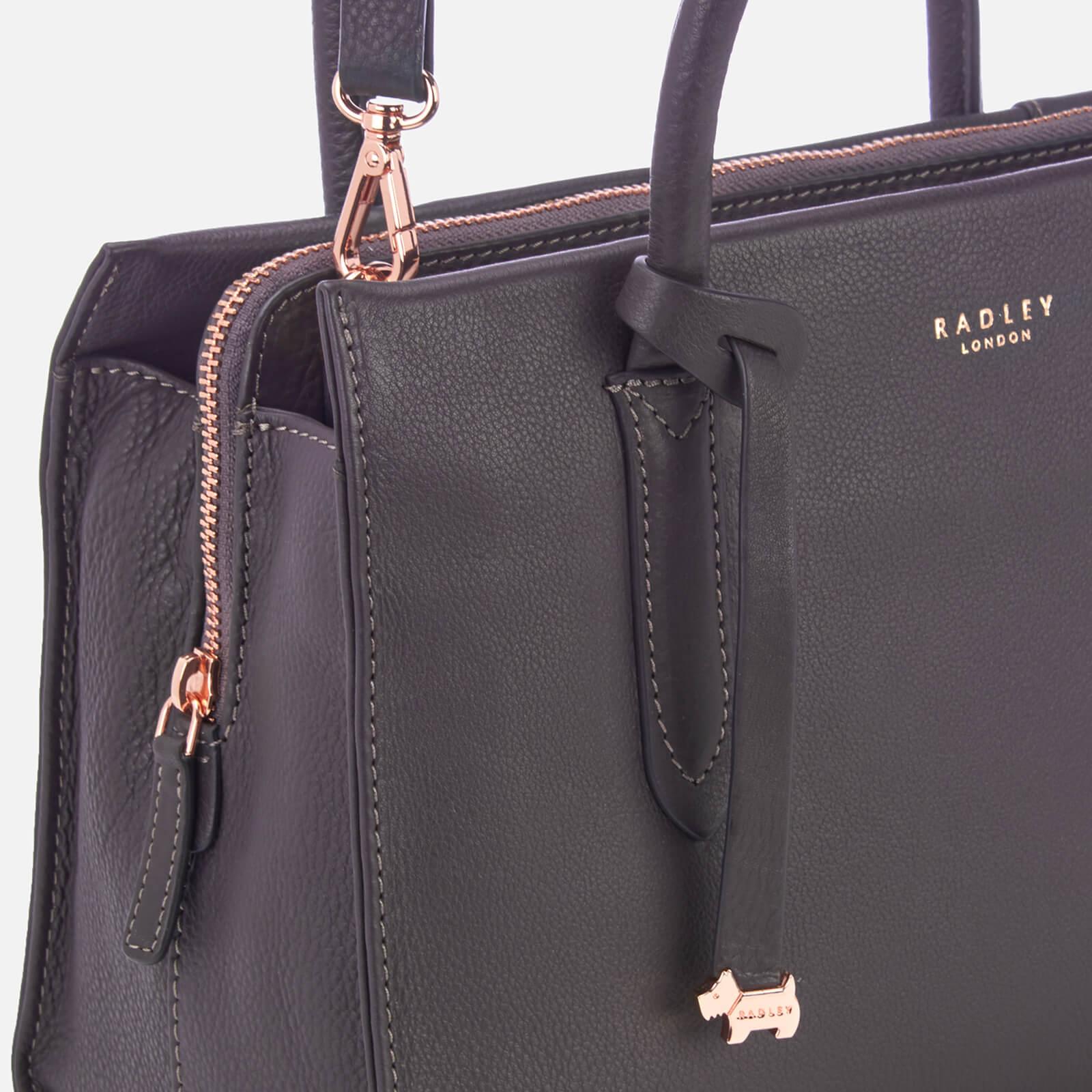radley arlington court leather medium grab bag