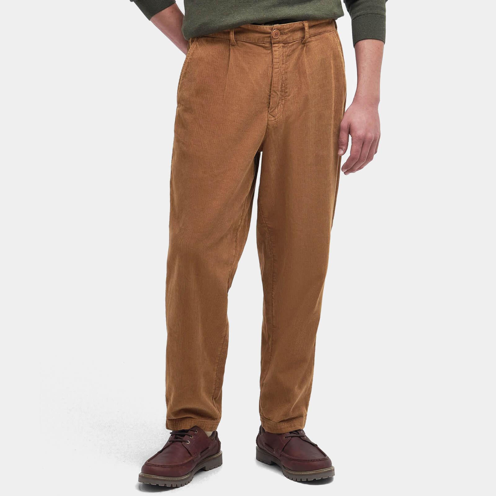 Barbour trousers Brown hotsell