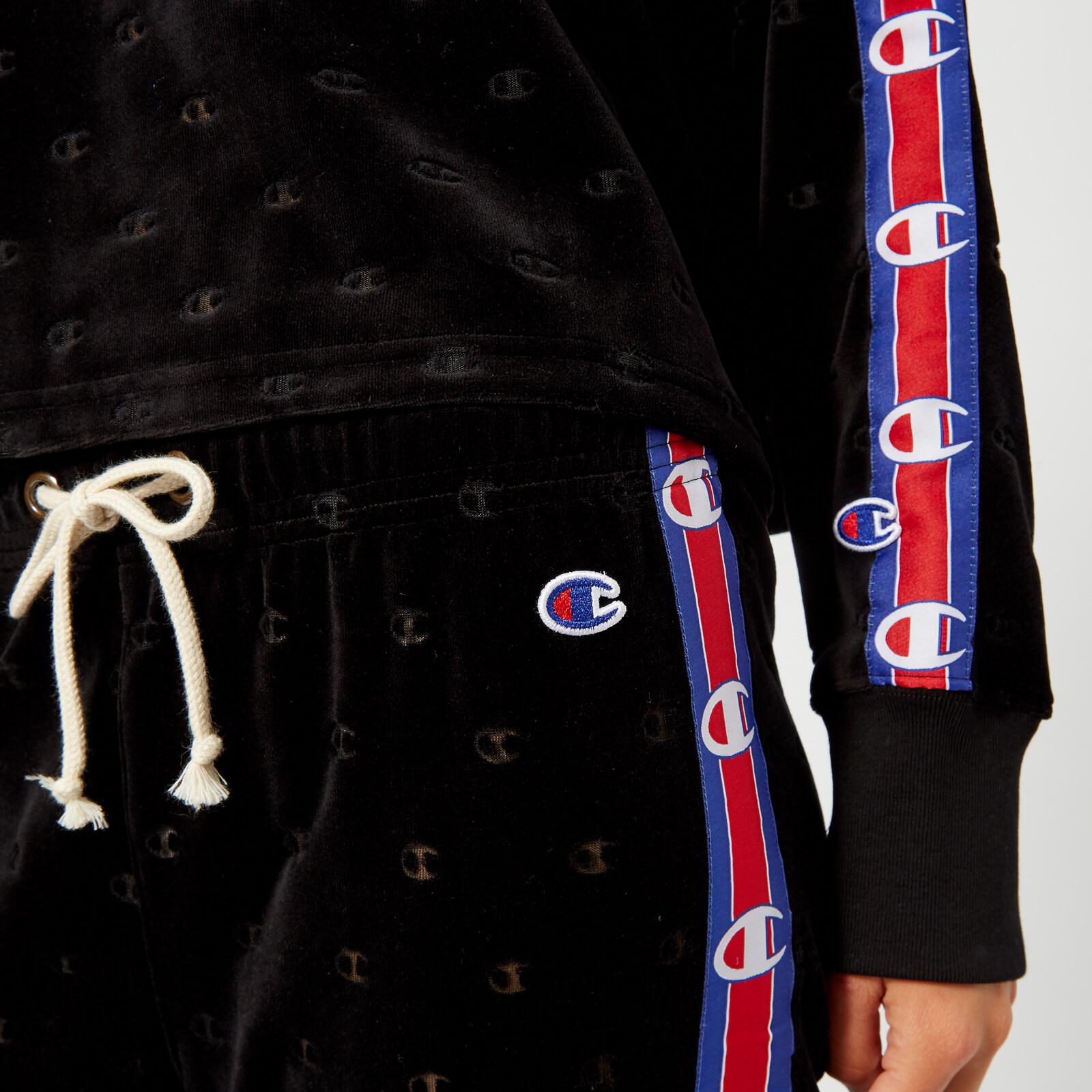 velour flared joggers