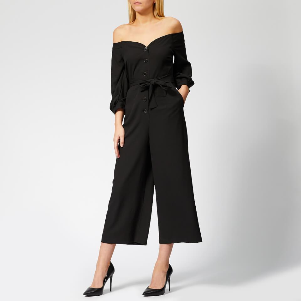 whistles carina off shoulder jumpsuit