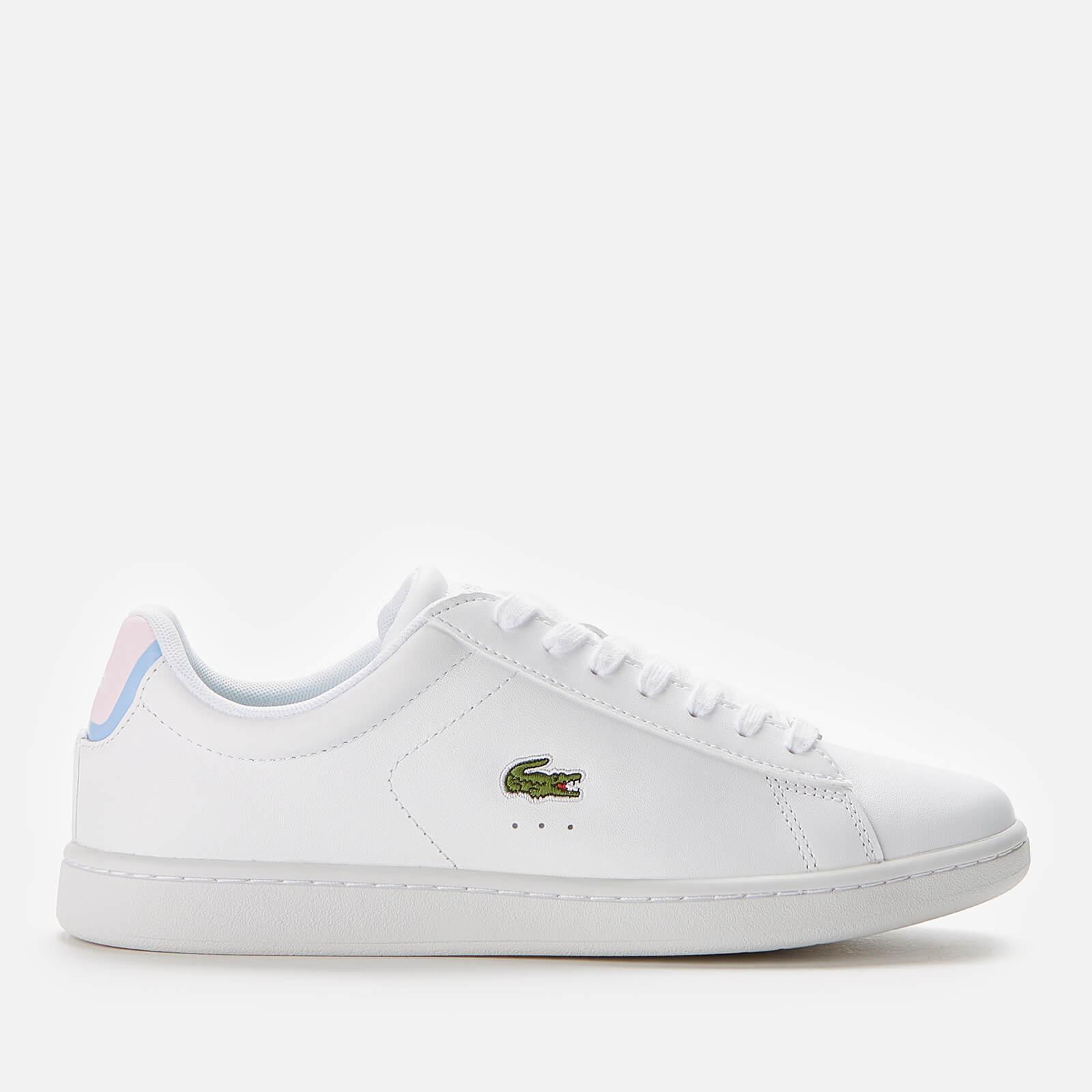 Lacoste Carnaby Evo 0722 1 Leather Cupsole Trainers in White | Lyst