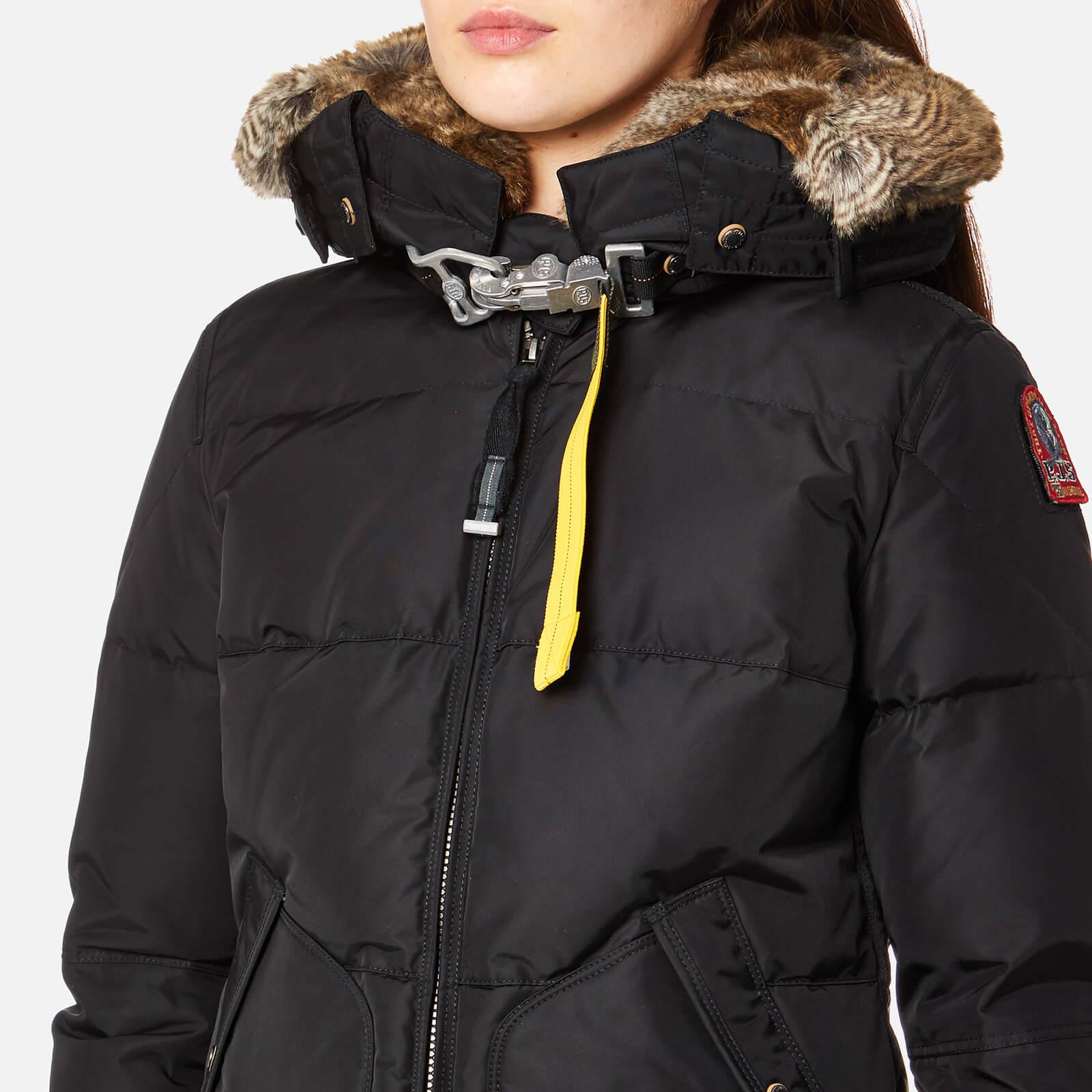 Parajumpers Long Bear Masterpiece Coat in Black - Lyst