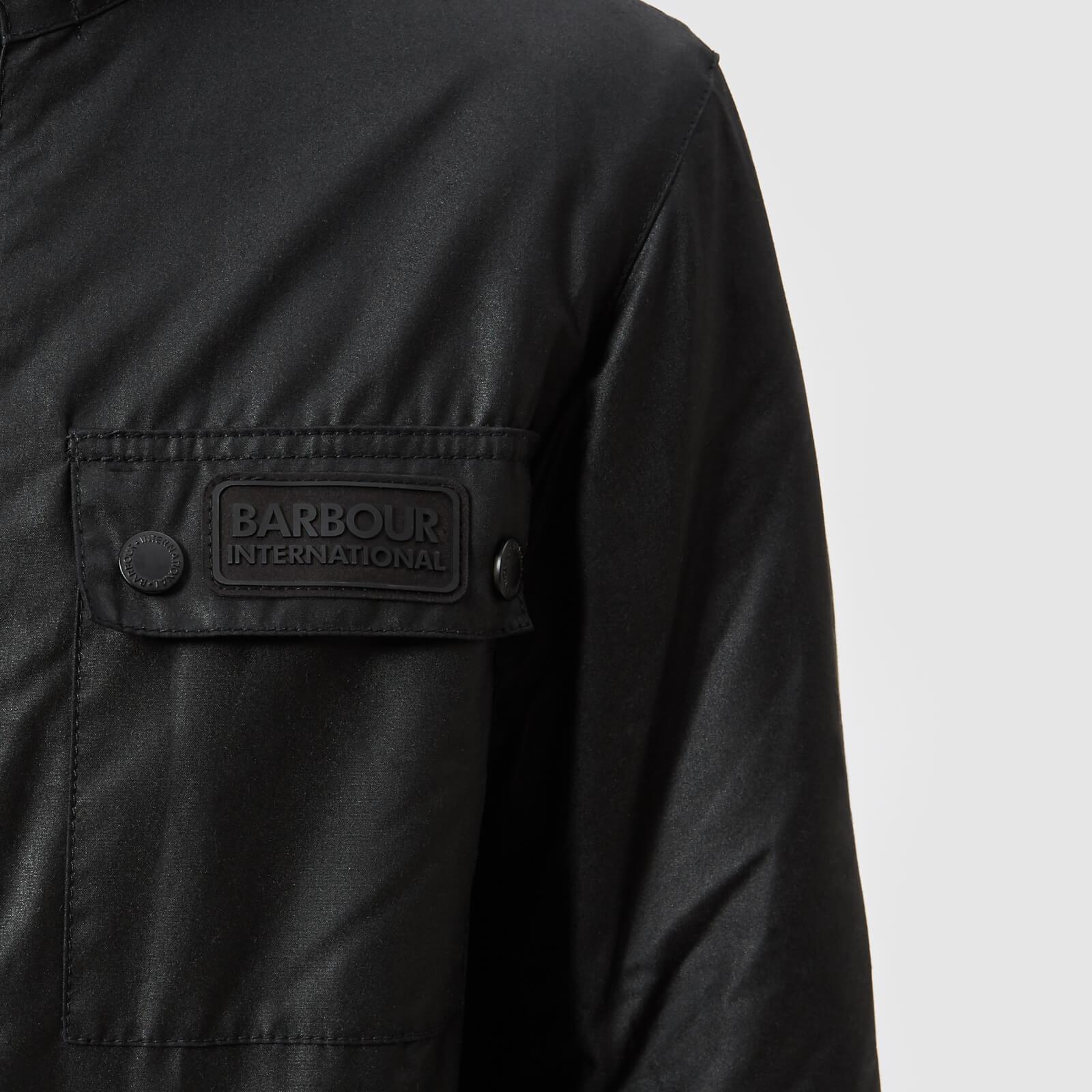 barbour international imboard wax jacket