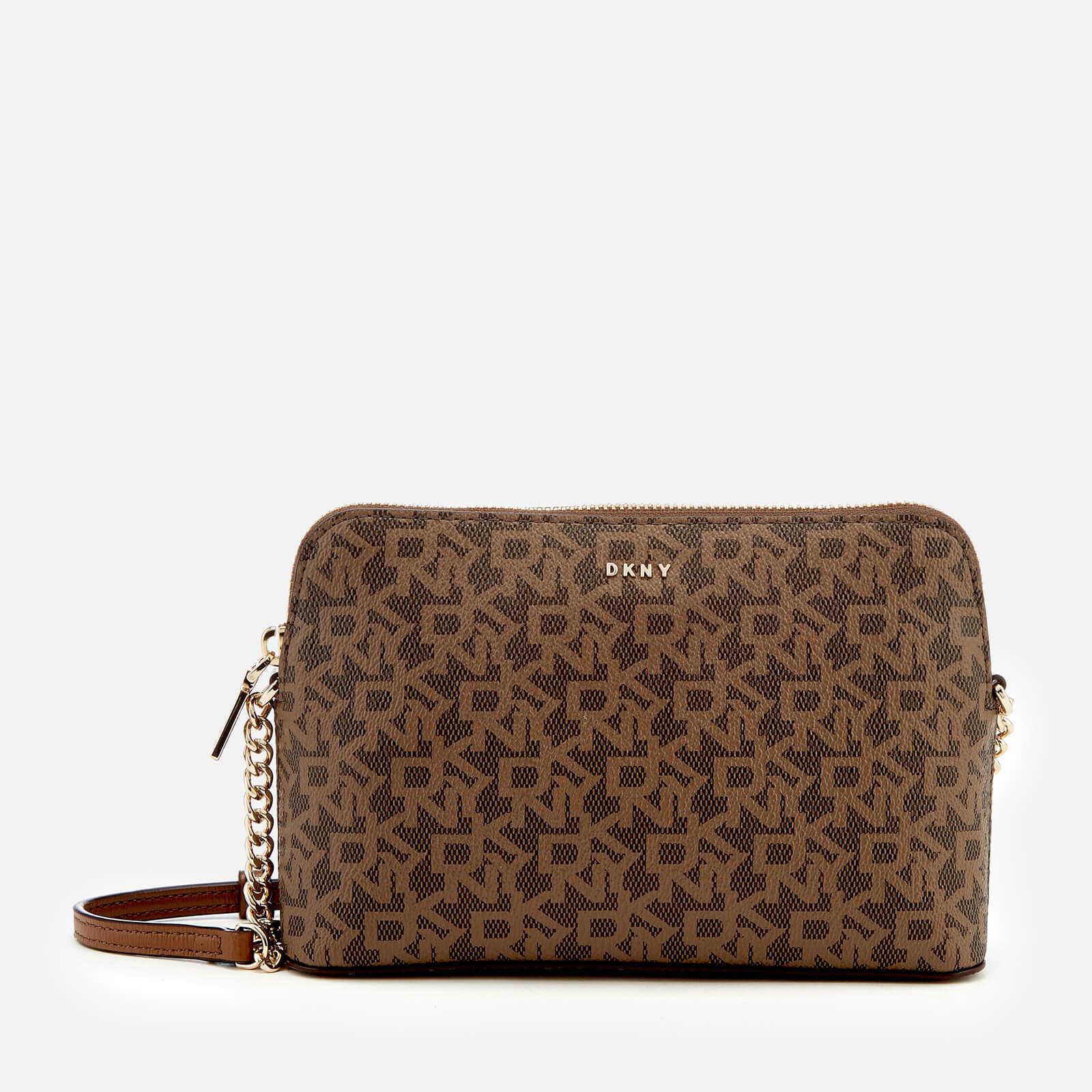 dkny mocha cross body bag