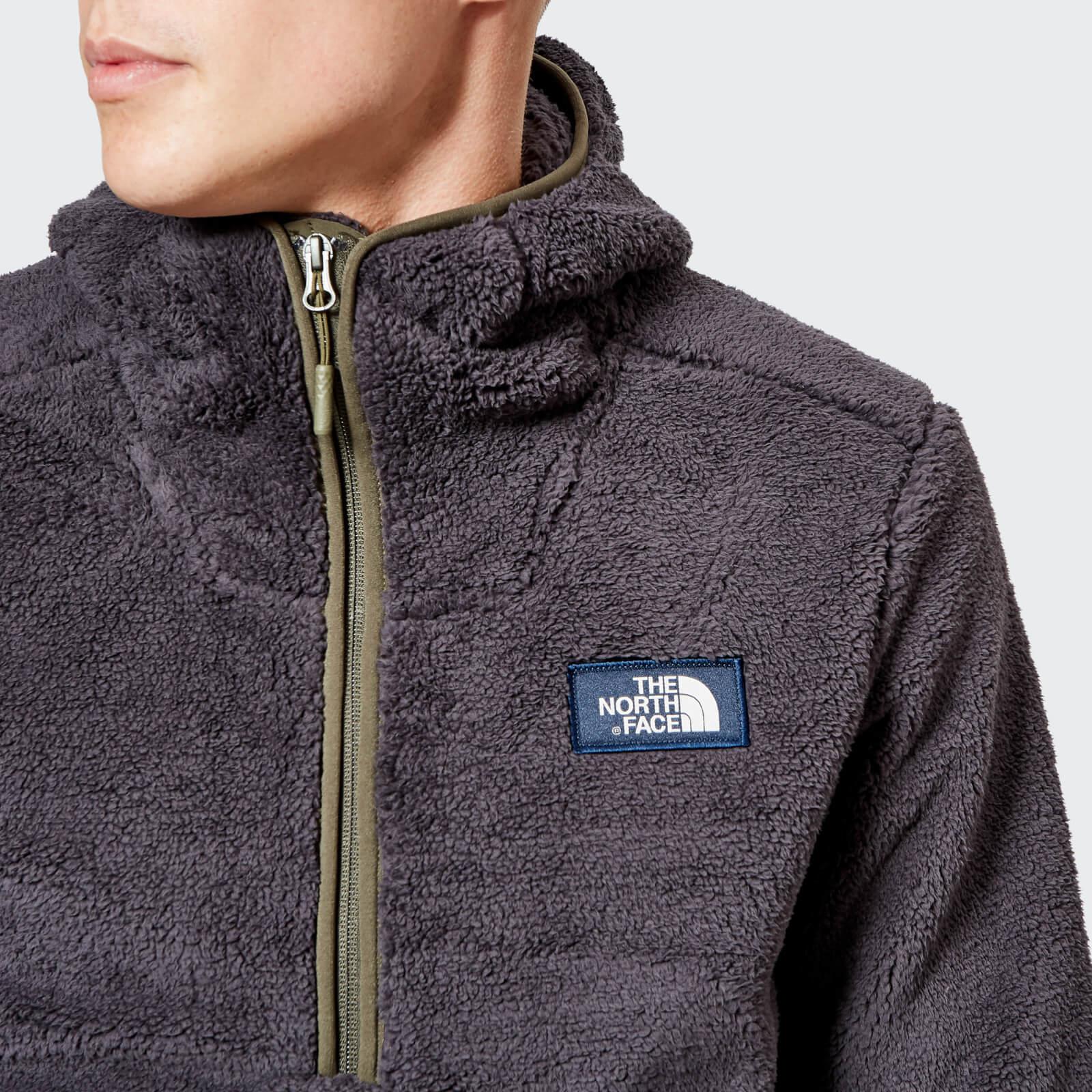 north face hooded fleece