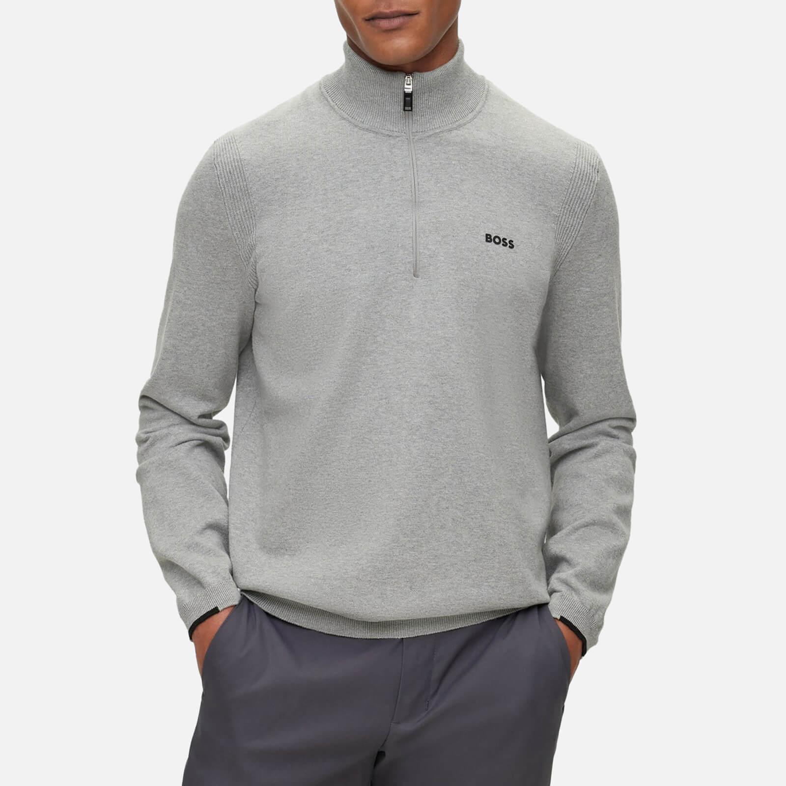 Grey hugo shop boss sweater