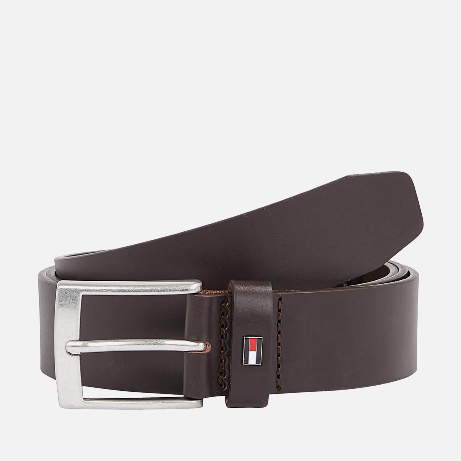Tommy Hilfiger Adan Leather Belt in Brown for Men | Lyst
