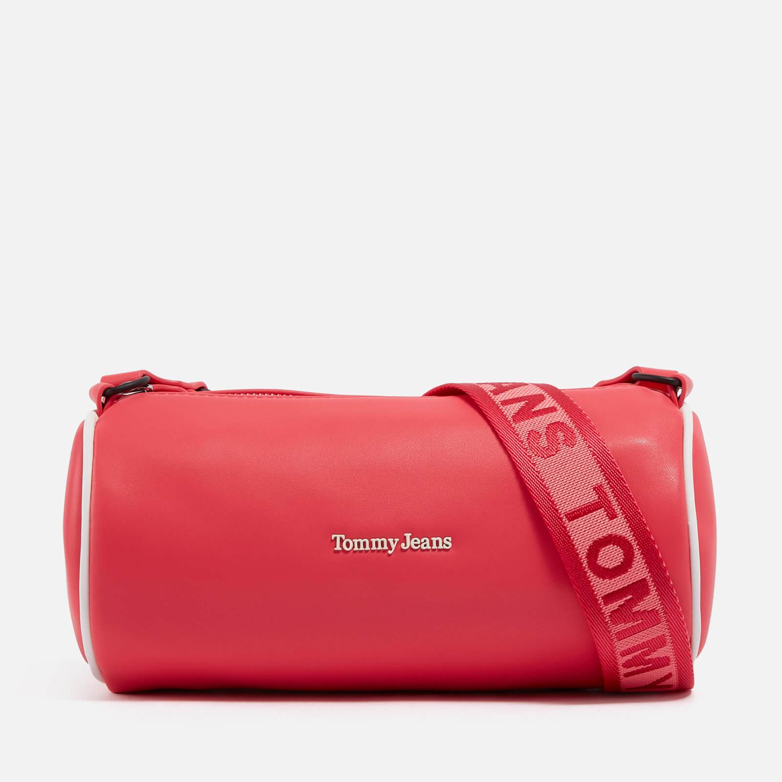 Tommy Hilfiger Stadium Faux Leather Crossbody Bag in Red | Lyst